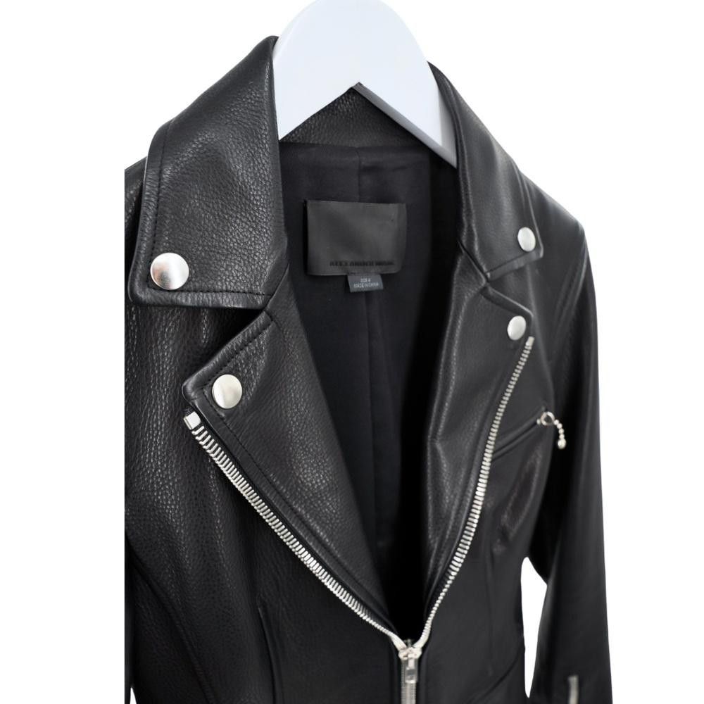 Alexander Wang Alexander Wang Leather Biker Jacket Size 4 Size S / US 4 / IT 40 - 6 Thumbnail