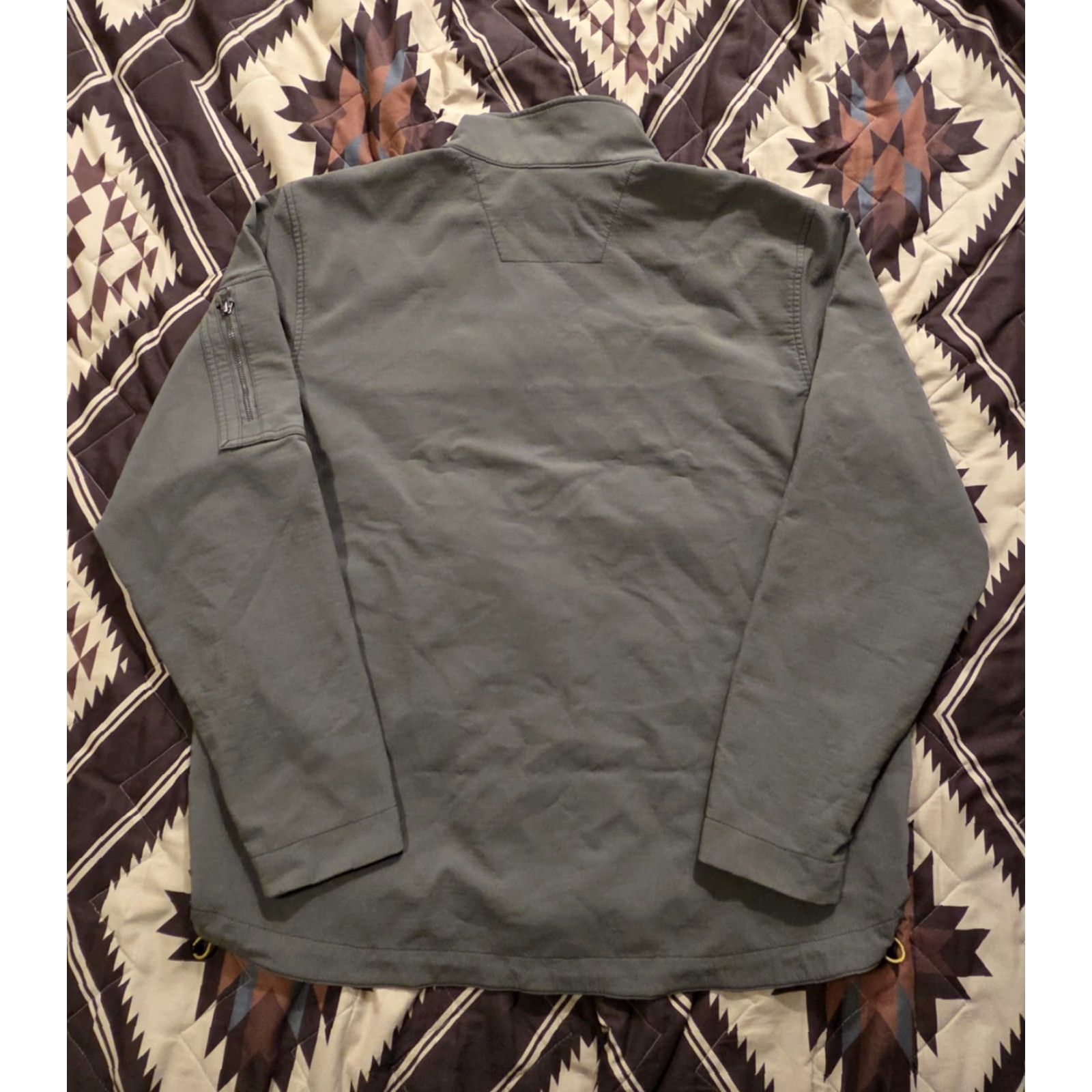 Carhartt Carhartt 102703 022 Rough Cut Soft Shell Full Zip Jacket Gray Men's XL Size US XL / EU 56 / 4 - 2 Thumbnail