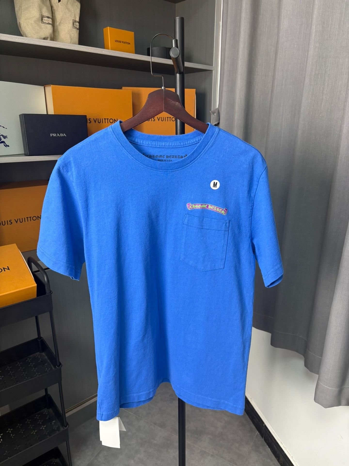 Chrome Hearts Chrome Hearts Blue T-Shirt M Men Size US M / EU 48-50 / 2 - 1 Thumbnail