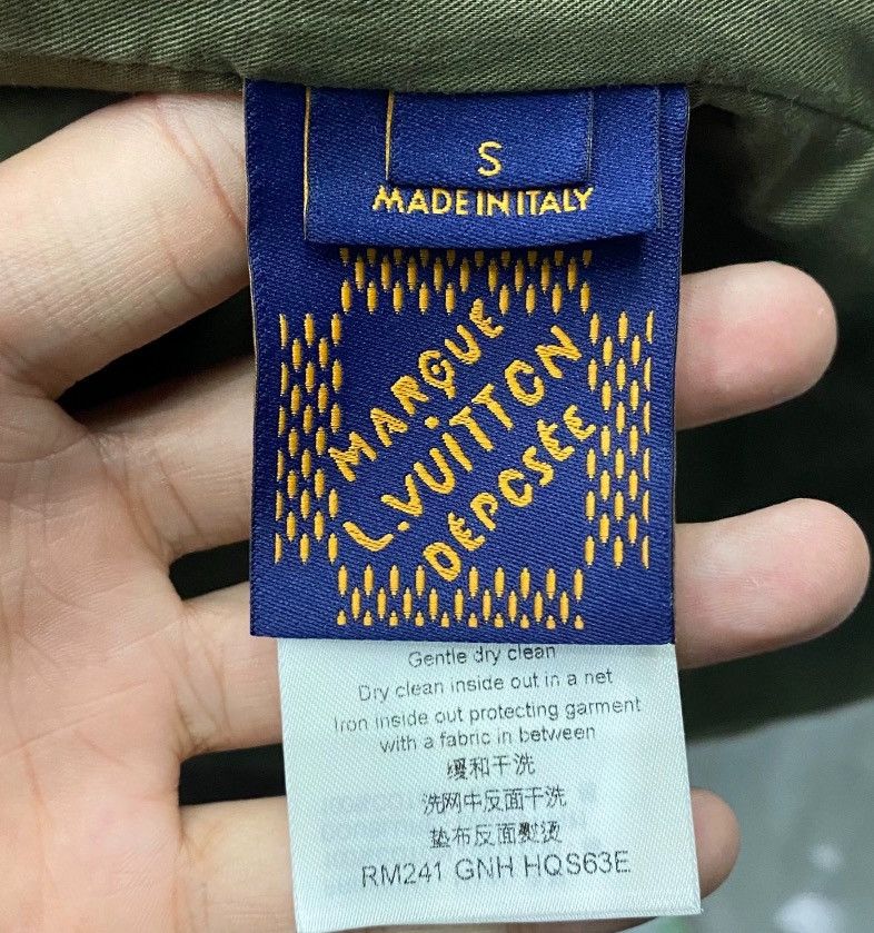 Louis Vuitton Louis Vuitton Fei Dong rivet army green workwe2412-Nextarrow Size US S / EU 44-46 / 1 - 5 Thumbnail