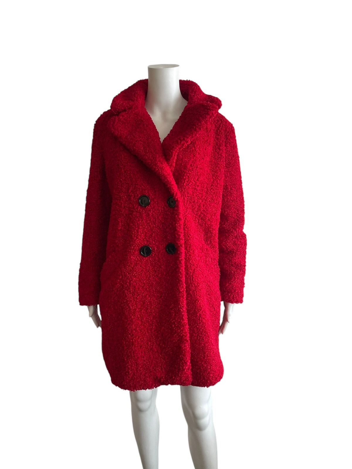 Bershka Bershka Teddy bear coat M size Size M / US 6-8 / IT 42-44 - 2 Thumbnail