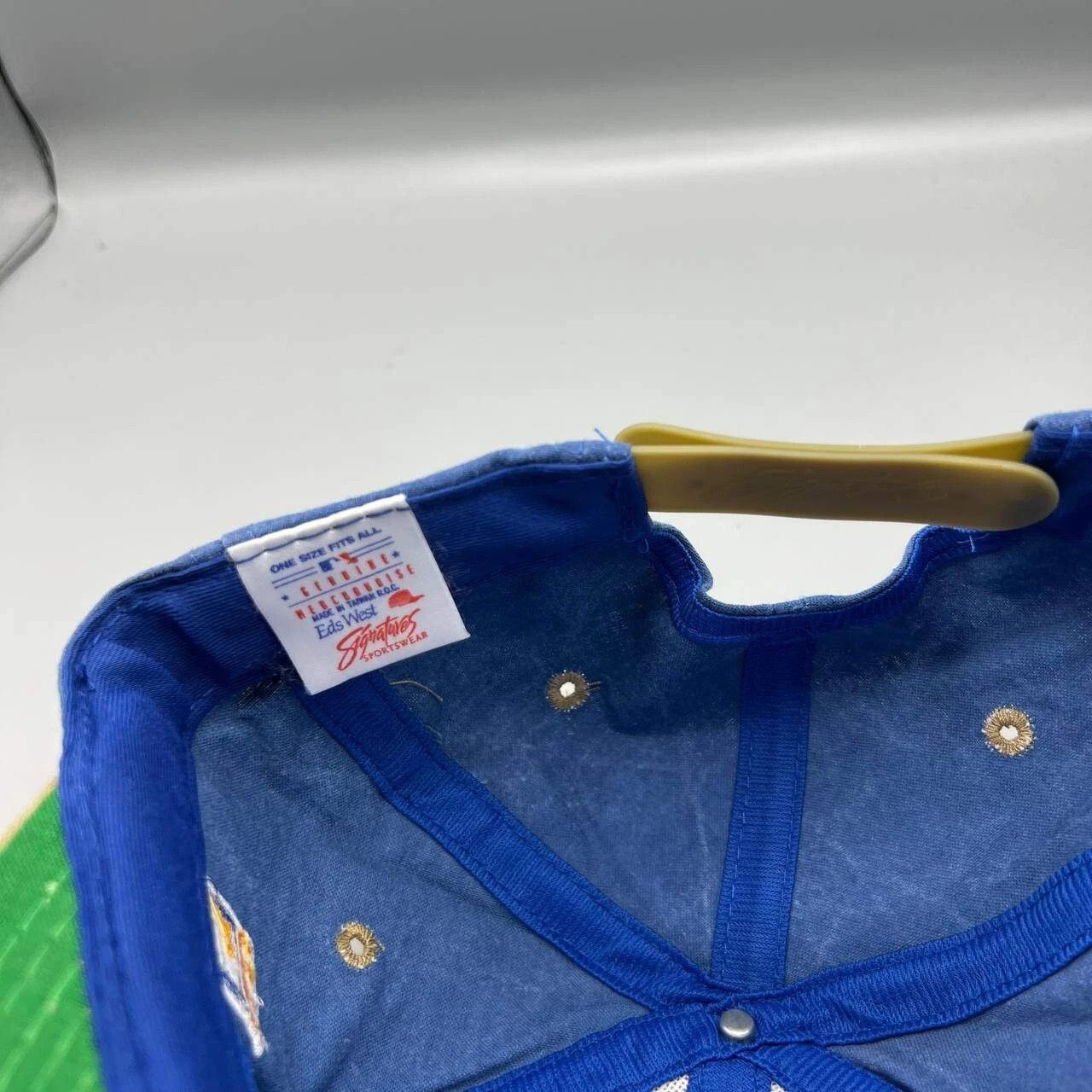 Signatures × Vintage Kansas City Royals Hat Men Blue Brown Signatures Snap Back Size ONE SIZE - 7 Thumbnail