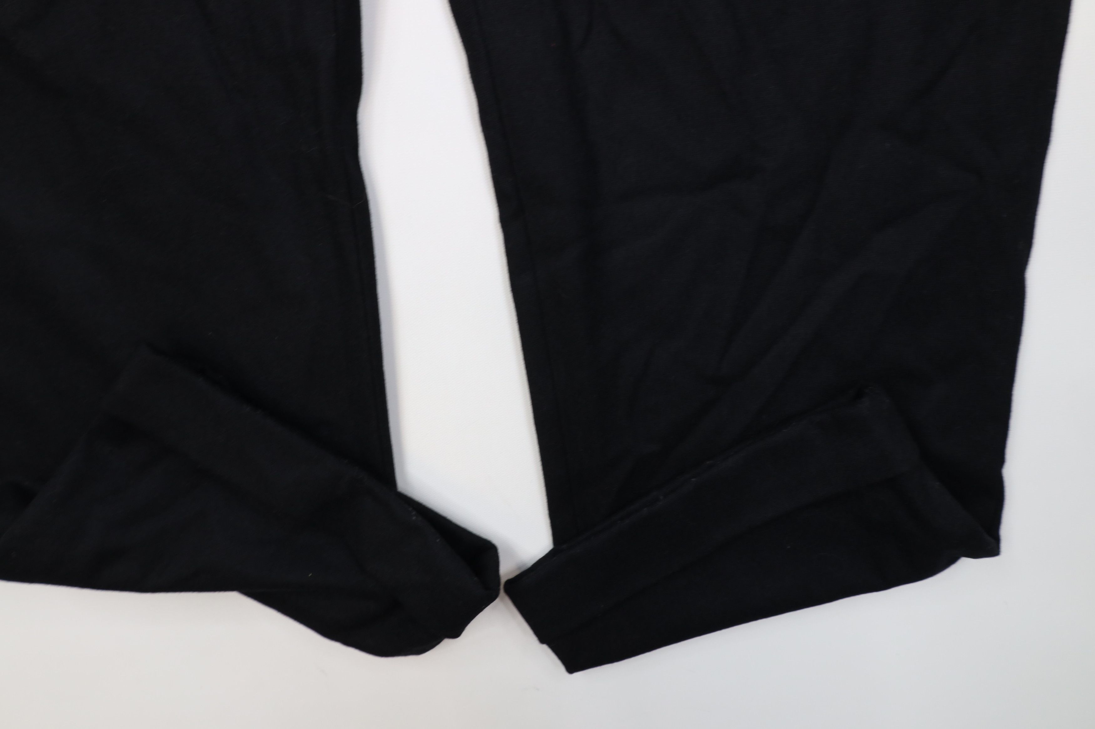 Polo Ralph Lauren Vintage 90s Ralph Lauren Knit Wide Leg Chino Pants Black Size US 40 / EU 56 - 5 Thumbnail