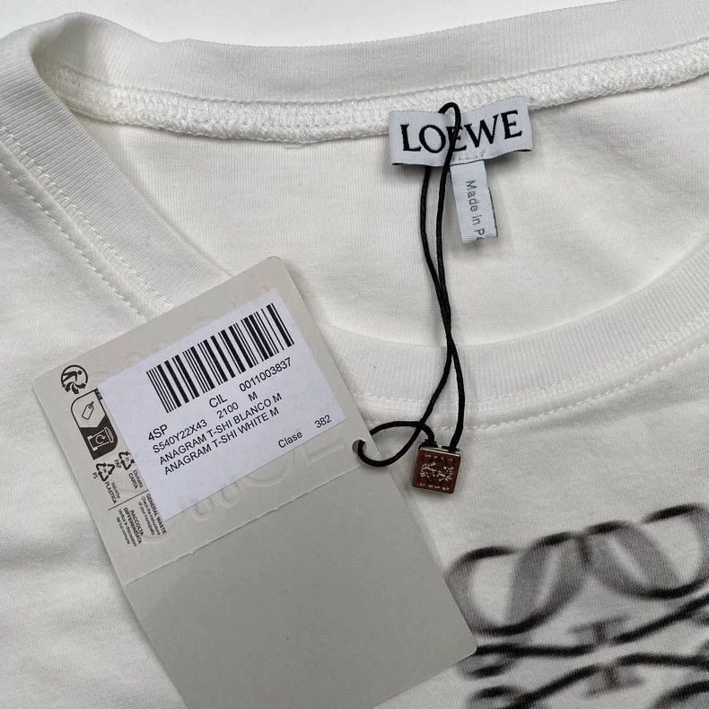Loewe LOEWE Logo printed round neck short short sleeve T-shirt Size M / US 6-8 / IT 42-44 - 3 Thumbnail