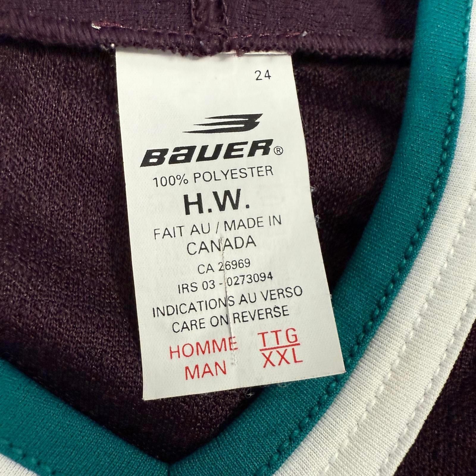 Eddie Bauer Vtg Bauer HNIB Soph Tournament Hockey Jersey - XXL Size US XXL / EU 58 / 5 - 4 Thumbnail