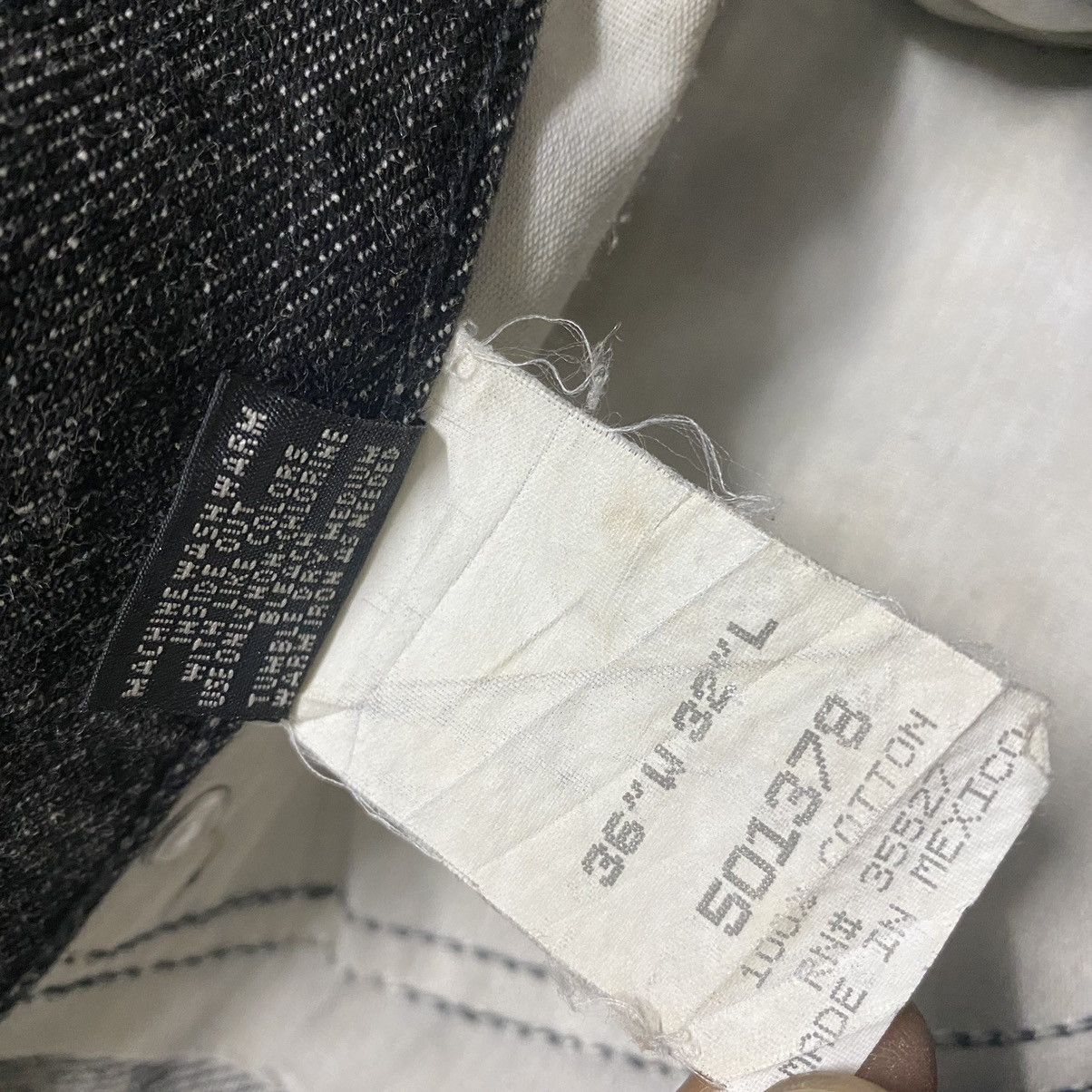 Marithe + Francois Girbaud Vintage Marithe Francois Girbaud Denim Baggy Pants Size US 35 - 19 Thumbnail