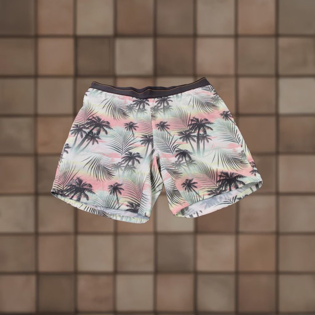 Vintage Strafe Aspen Shorts Mens M Palm Tree Performance Active Training NEW Size US 31 - 1 Thumbnail