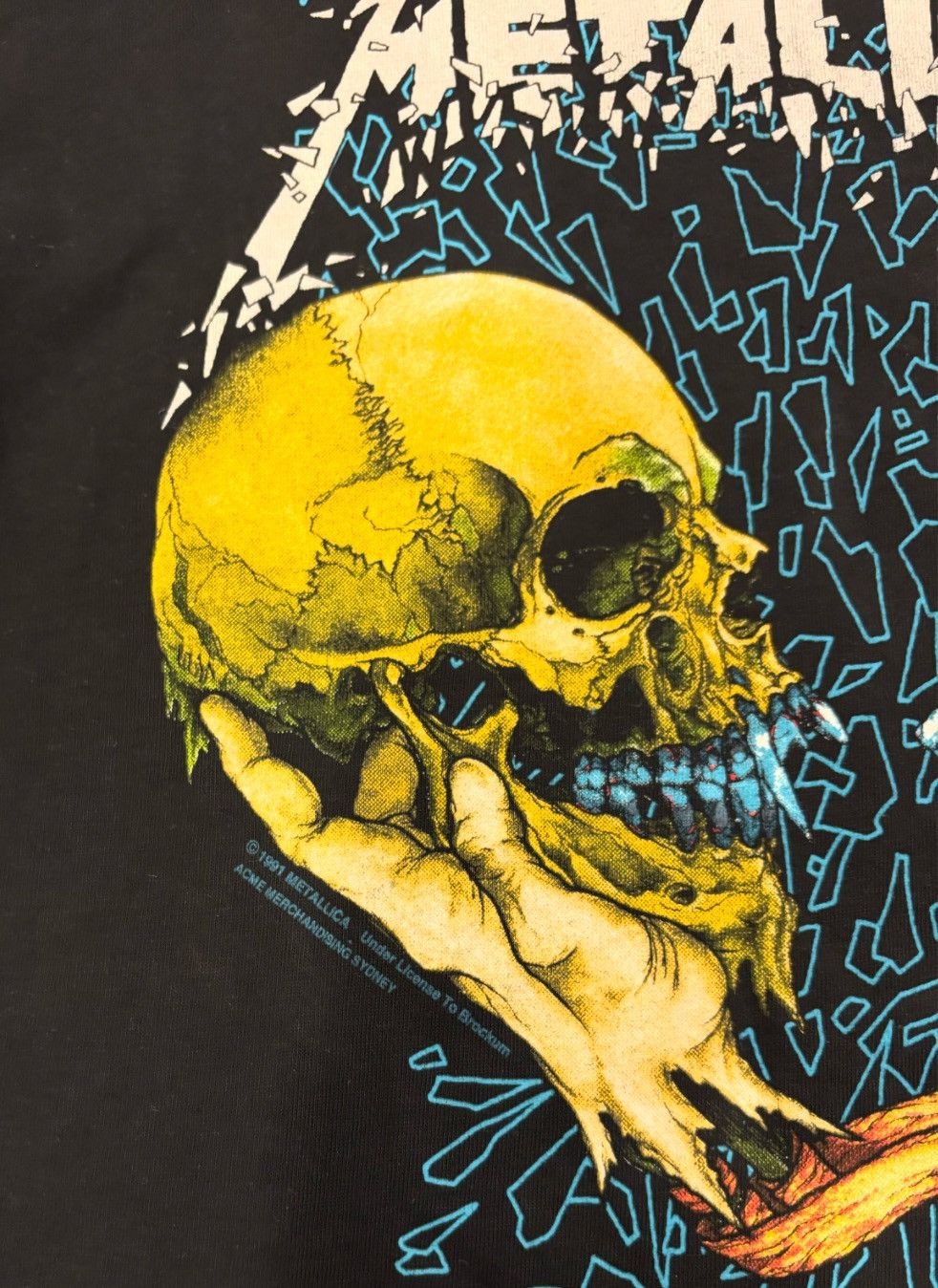 Acme Clothing Vintage Metallica 1991 band music t shirt Acme tag size M Size US M / EU 48-50 / 2 - 6 Thumbnail