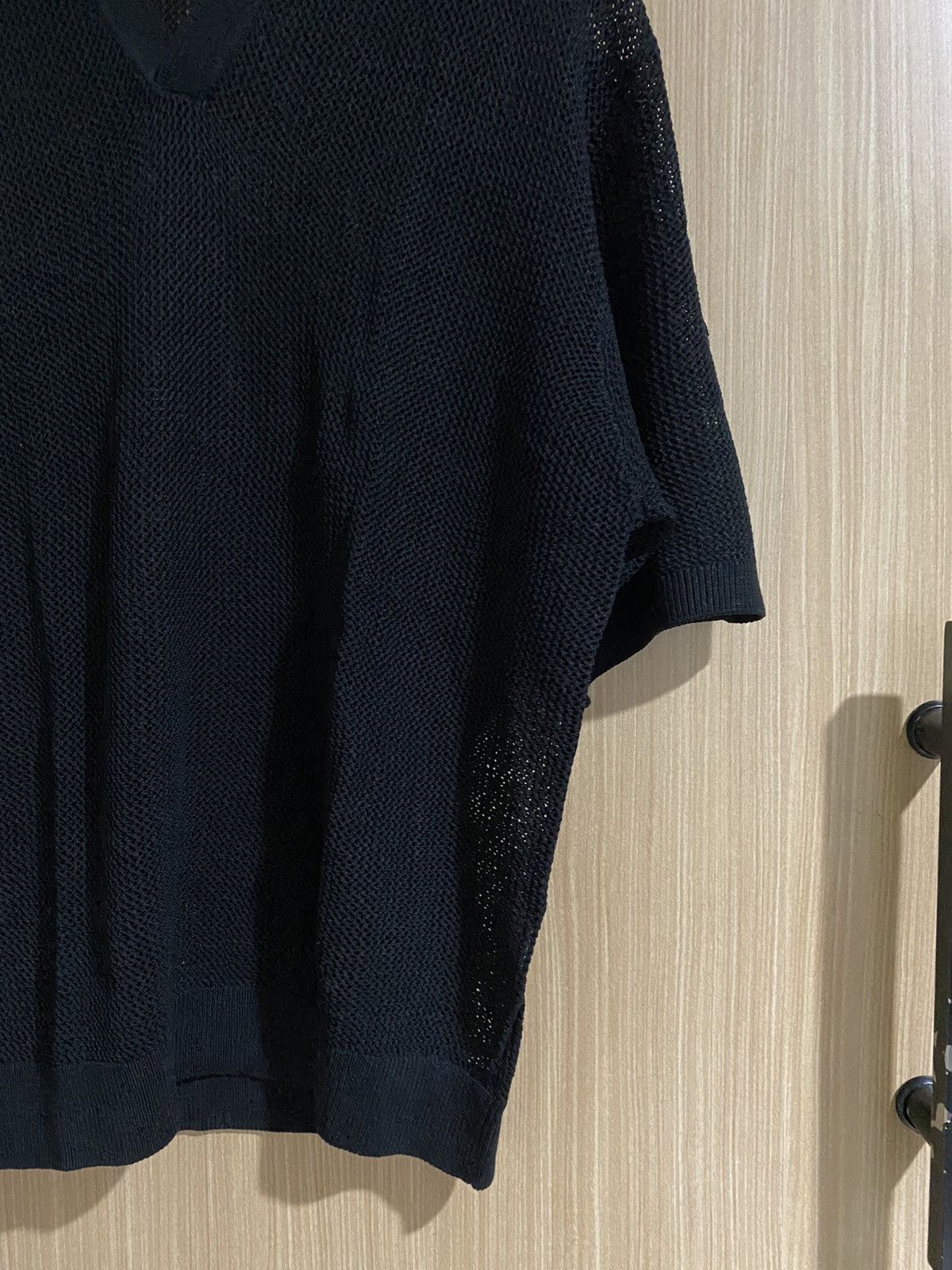 If Six Was Nine × Japanese Brand × Le Grande Bleu (L.G.B.) 2000s gu mesh polo t-shirt ifsixwasnine lgb Size US L / EU 52-54 / 3 - 3 Thumbnail
