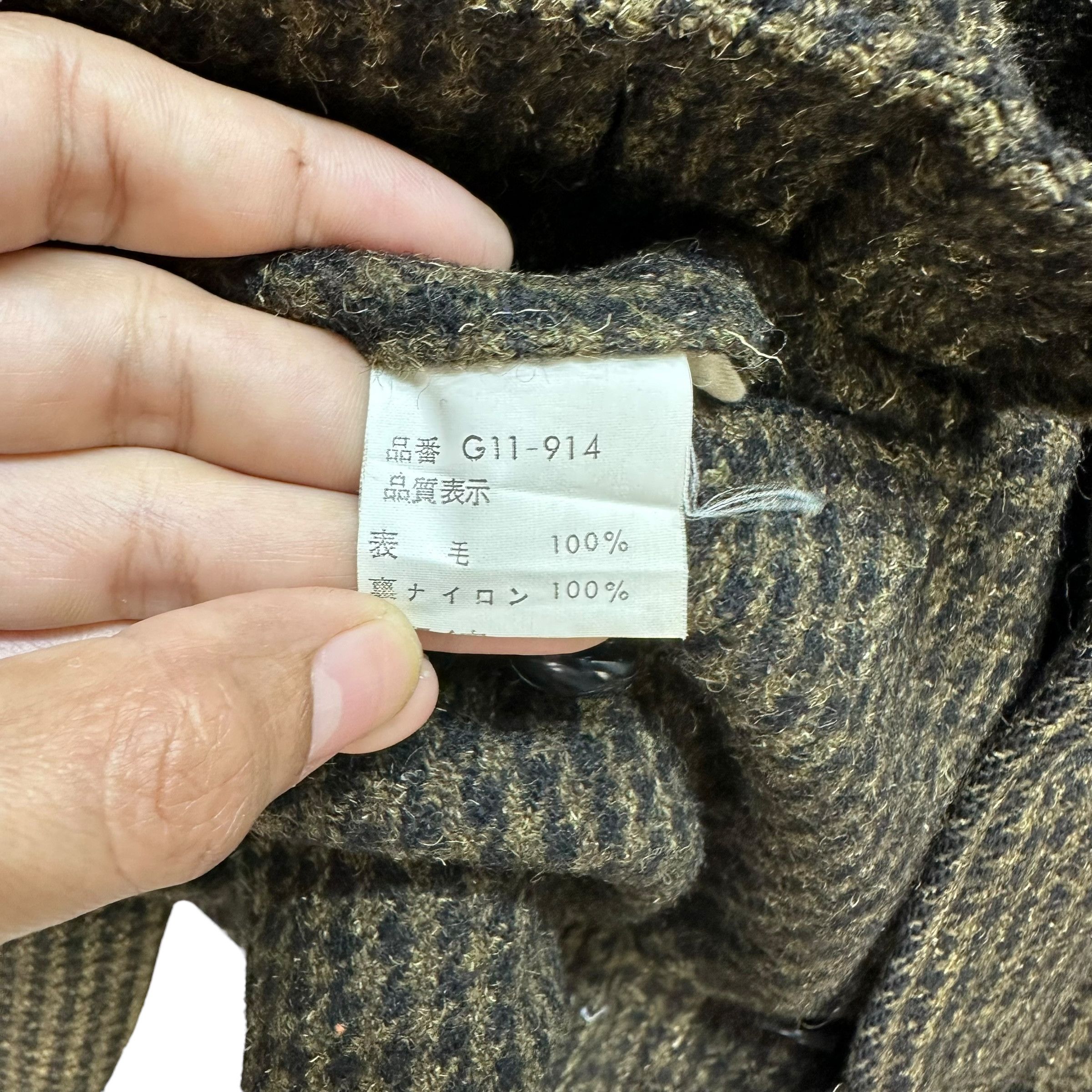 McGregor 80's MCGREGOR Houndstooth Wool Bomber Jacket #A74-1778 Size US L / EU 52-54 / 3 - 8 Thumbnail
