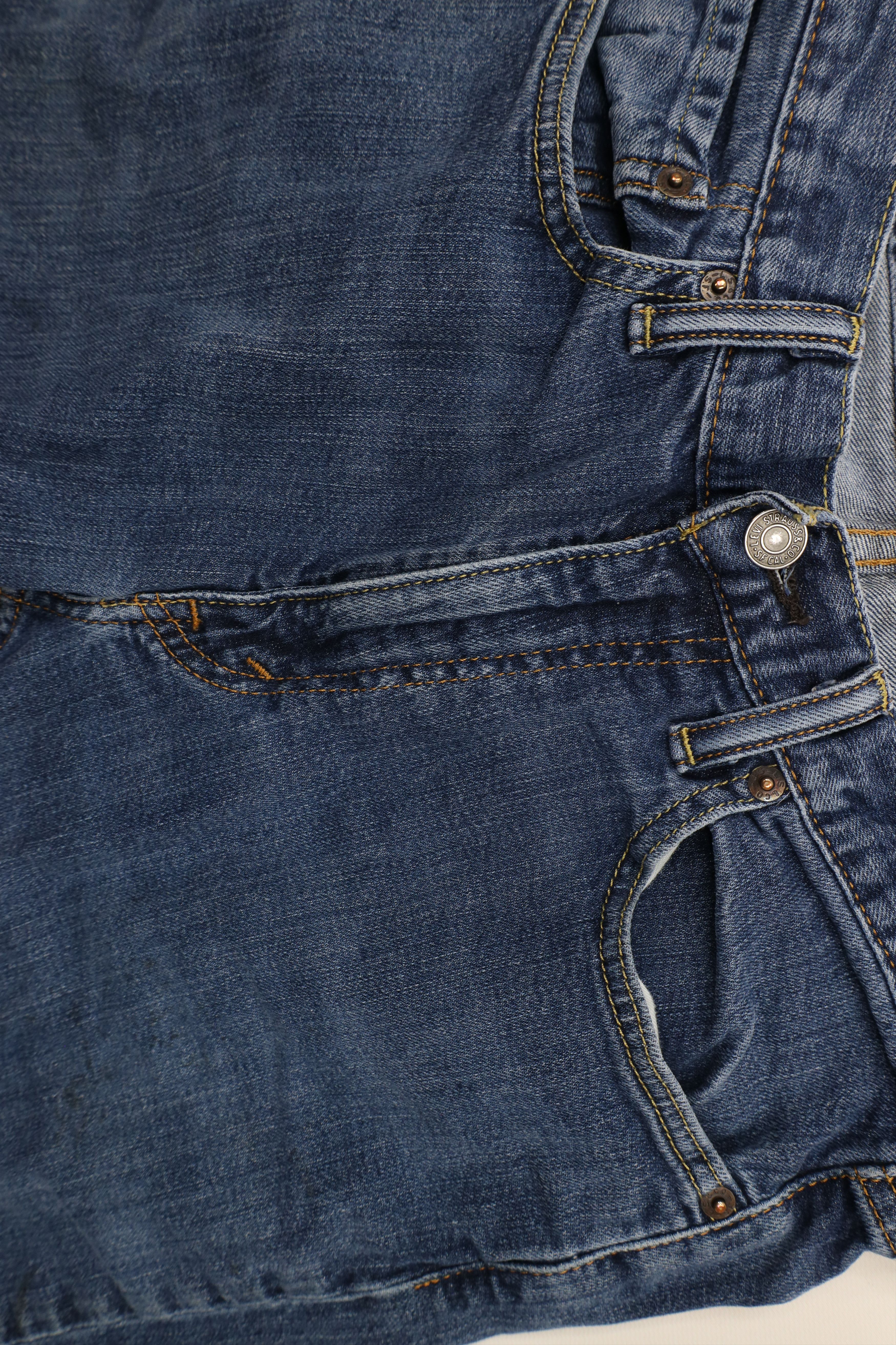 Levi's × Vintage Vintage Y2K Levis 514 Stretch Straight Leg Denim Jeans Blue Size US 32 / EU 48 - 9 Thumbnail