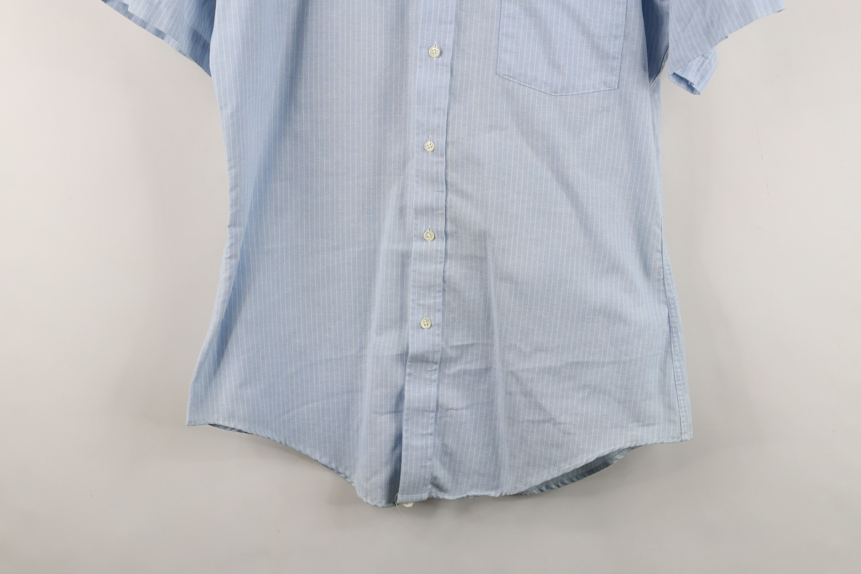 Vintage Vintage 70s 80s Streetwear Short Sleeve Oxford Button Shirt Size US M / EU 48-50 / 2 - 3 Thumbnail
