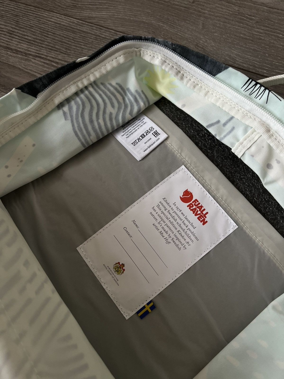 NEW WITH TAGS‼️Fjallraven Art Kanken Regular Opium Backpack