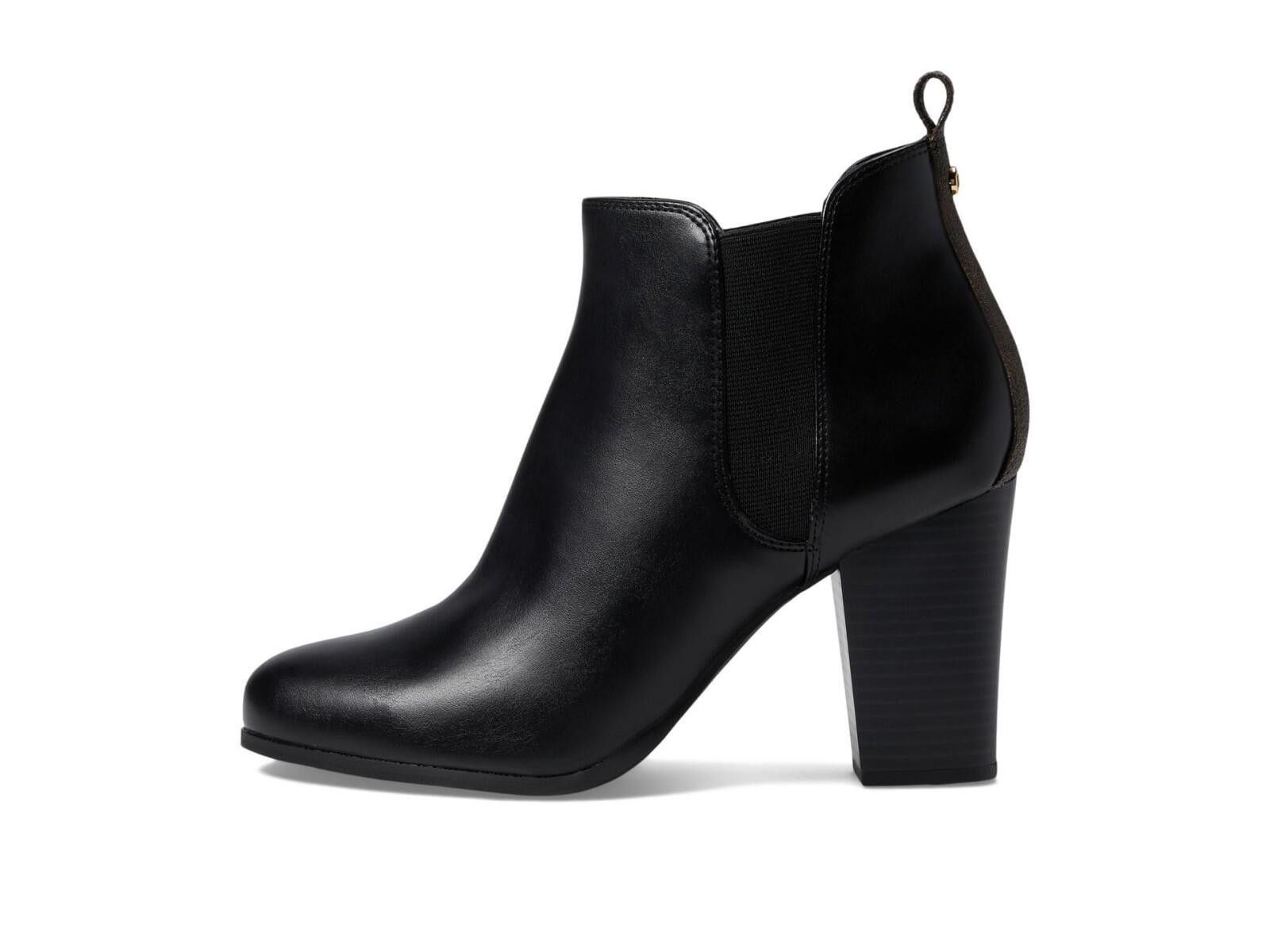 Michael Kors Michael Kors Boots Evaline Heeled Bootie Black & Brown 8 M Size US 8 / IT 38 - 4 Thumbnail