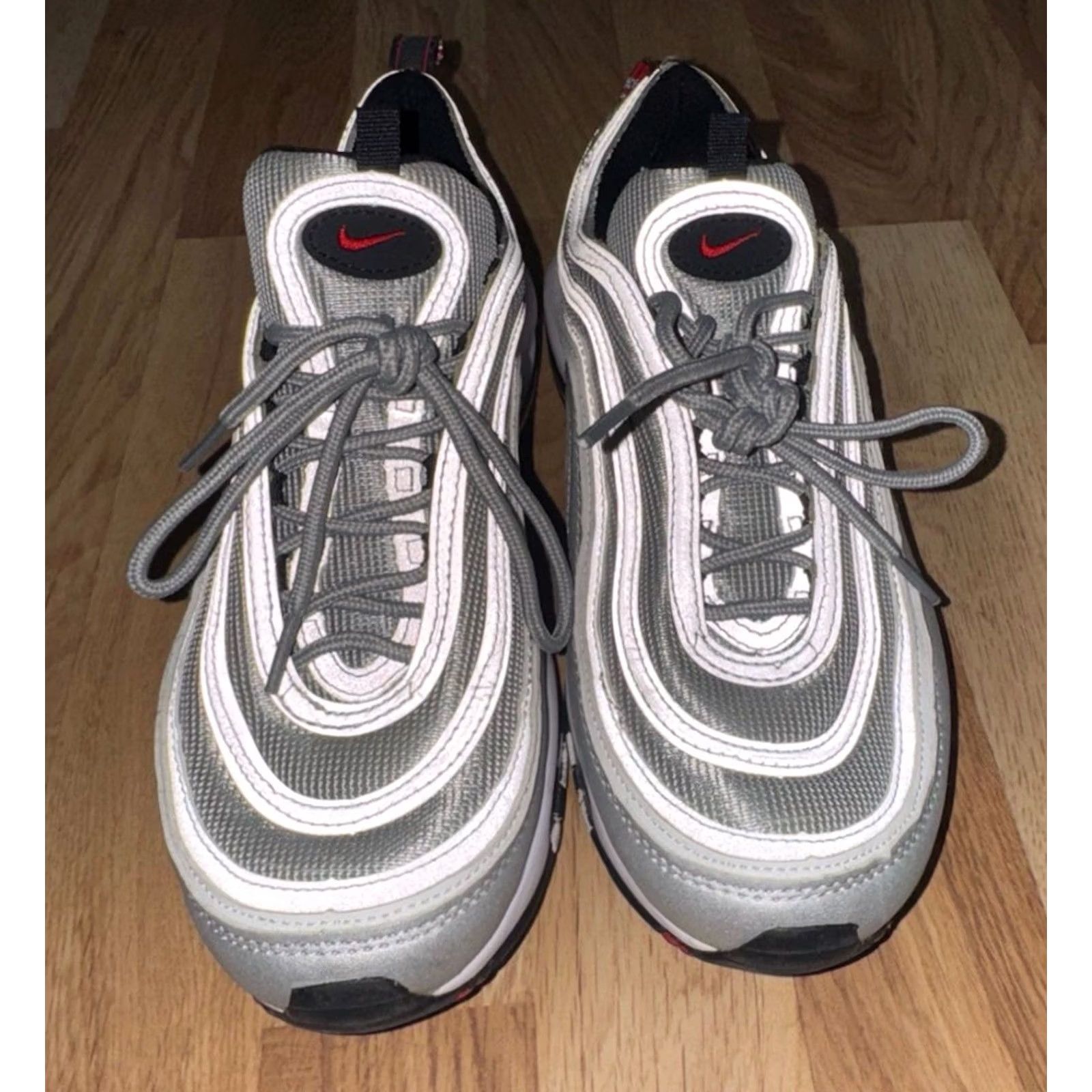 Nike EUC - It includes the most relevant keywords (Nike Air Max 97, OG QS, Silver Bullet) Size US 9 / IT 39 - 3 Thumbnail