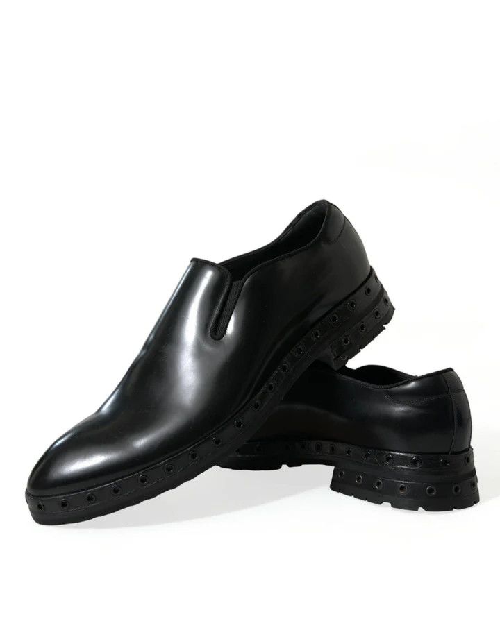Dolce & Gabbana o1y0125 Loafers in Black Size US 7 / EU 40 - 7 Thumbnail
