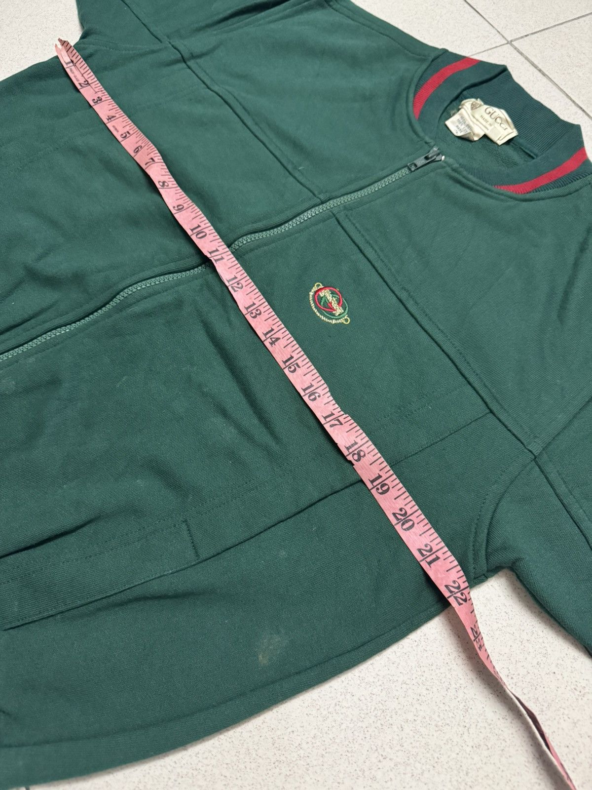 Gucci VINTAGE GUCCI TRAINING ZIPPER JACKET Size S / US 4 / IT 40 - 3 Thumbnail
