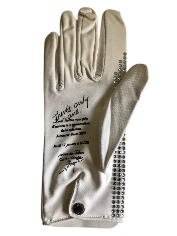 Louis Vuitton Louis Vuitton Glove Michael Jackson Invitation Virgil Abloh Size ONE SIZE - 1 Thumbnail