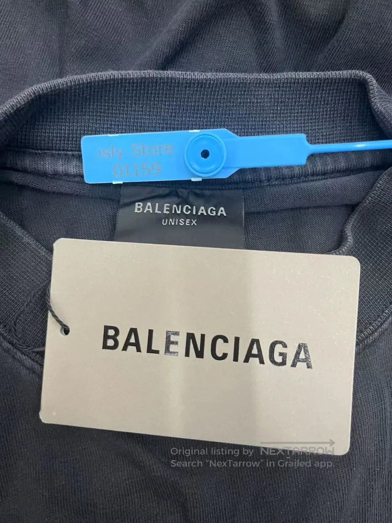 Balenciaga Balenciaga Men's Logo Print Long-Sleeve T-Shirt. Size US S / EU 44-46 / 1 - 5 Thumbnail