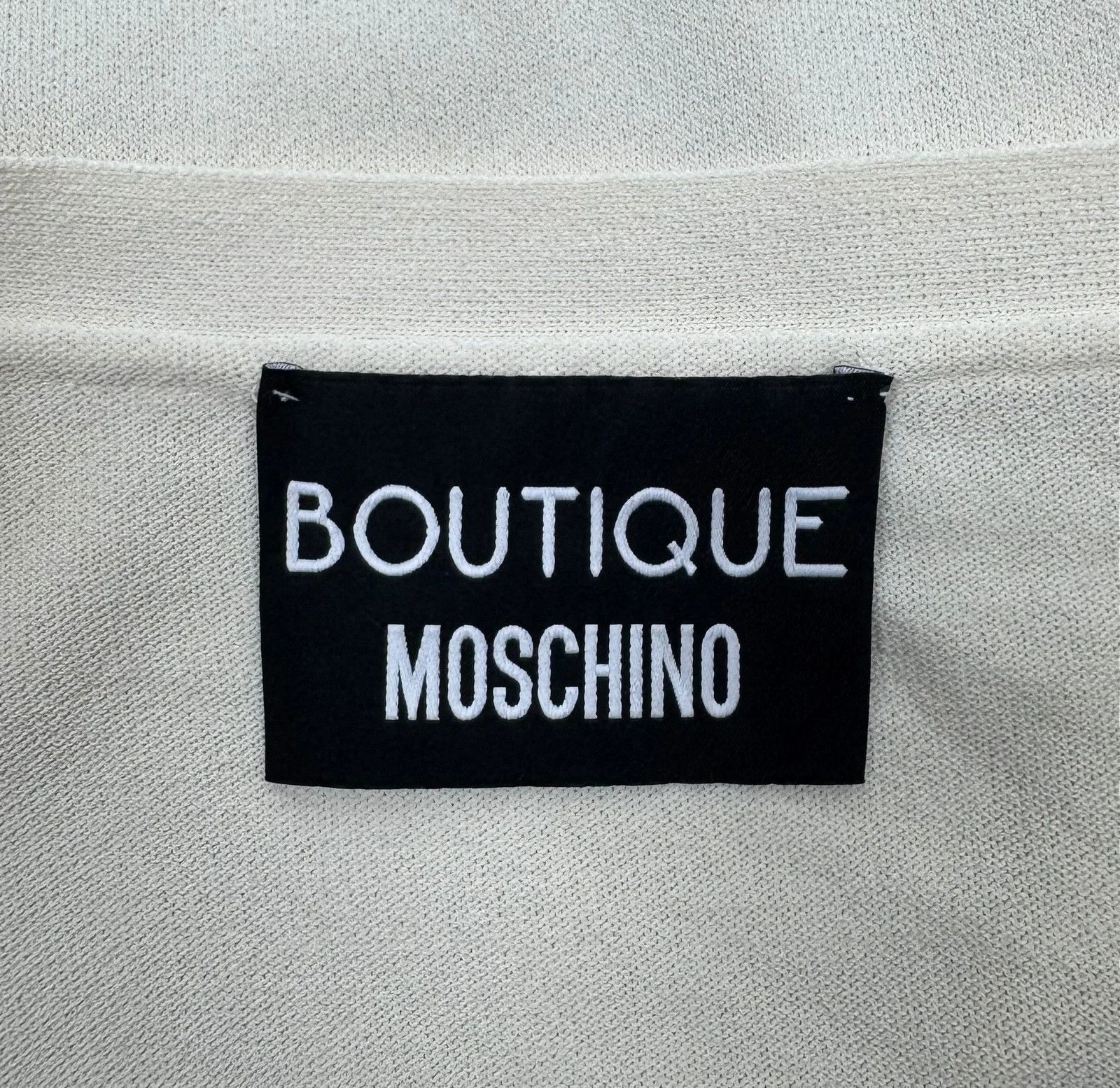 Boutique Moschino Moschino Boutique Cardigan Basque Rayon size IT42 GB10 Size M / US 6-8 / IT 42-44 - 9 Thumbnail