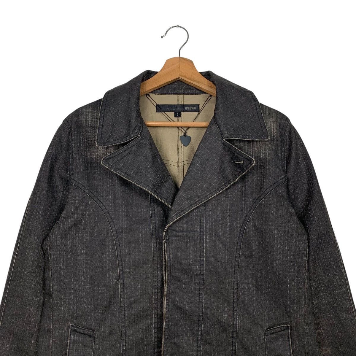 Schlussel SCHUSSEL Denim Casual Jacket Jeans Jacket #2412-C108 Size US M / EU 48-50 / 2 - 2 Thumbnail