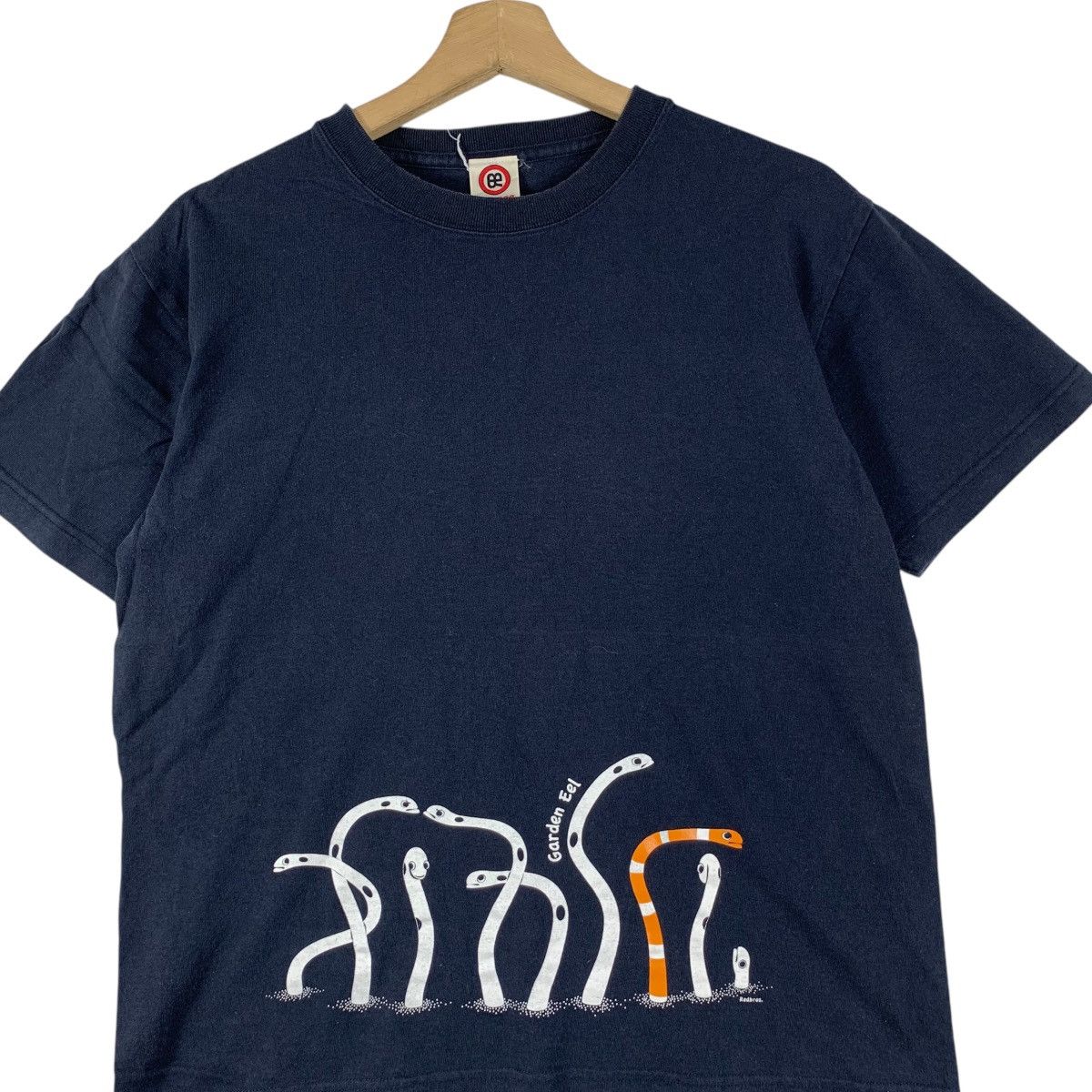 Vintage Vintage REDBROS GARDEN EEL Artwork Illustration Tee Shirt Size US S / EU 44-46 / 1 - 3 Thumbnail