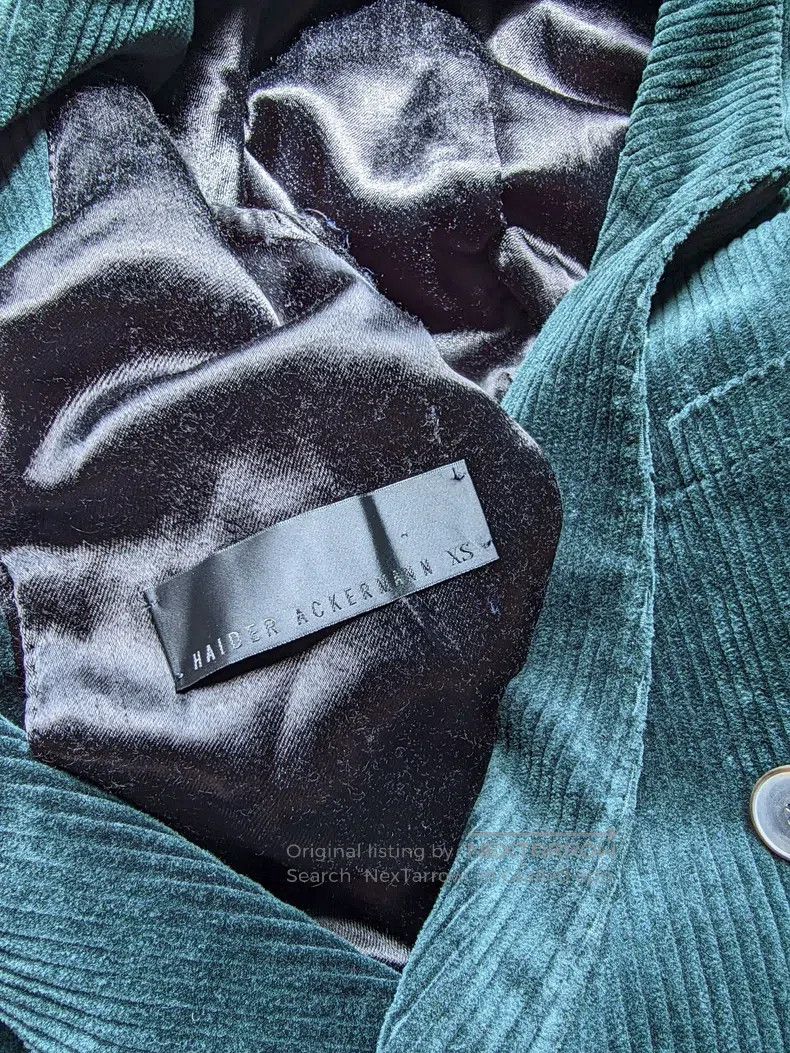 Haider Ackermann Haider Ackermann Velvet Coat Size US XS / EU 42 / 0 - 5 Thumbnail