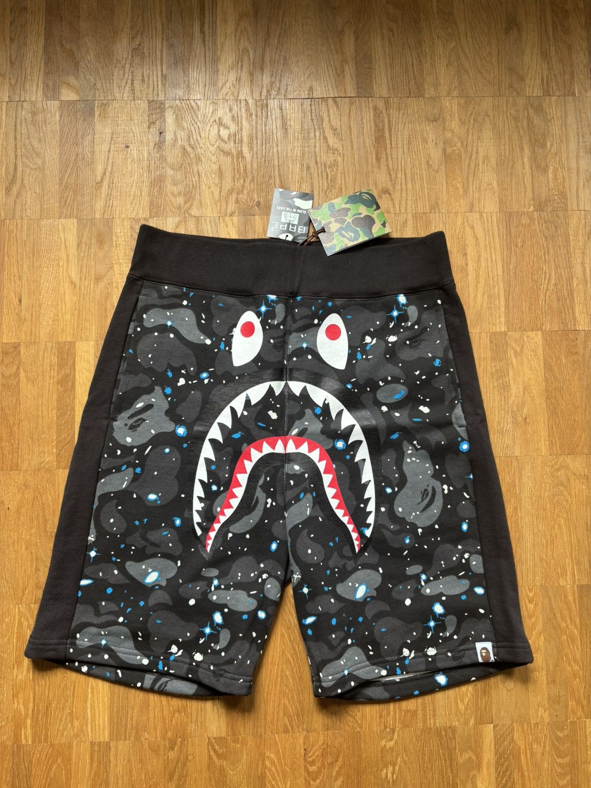 Bape × READYMADE Bape X READYMADE Shark Boxing Shorts | Grailed