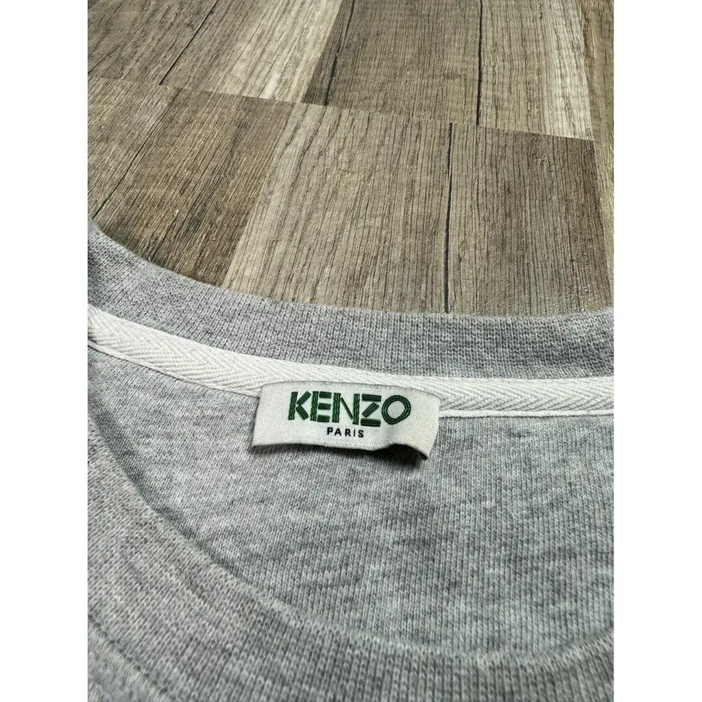 Kenzo Kenzo Crewneck Logo Grey Size Fit XS Size XS / US 0-2 / IT 36-38 - 4 Thumbnail