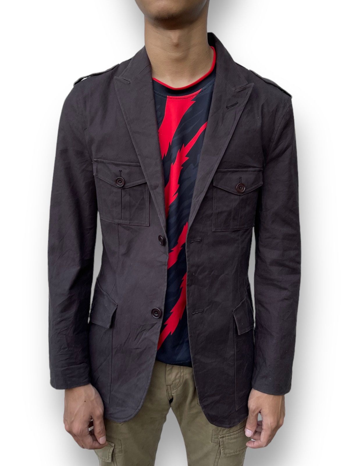 Burberry Prorsum BURBERRY BLACK LABEL MEN'S UTILITY SUIT/JACKET Size US M / EU 48-50 / 2 - 2 Thumbnail