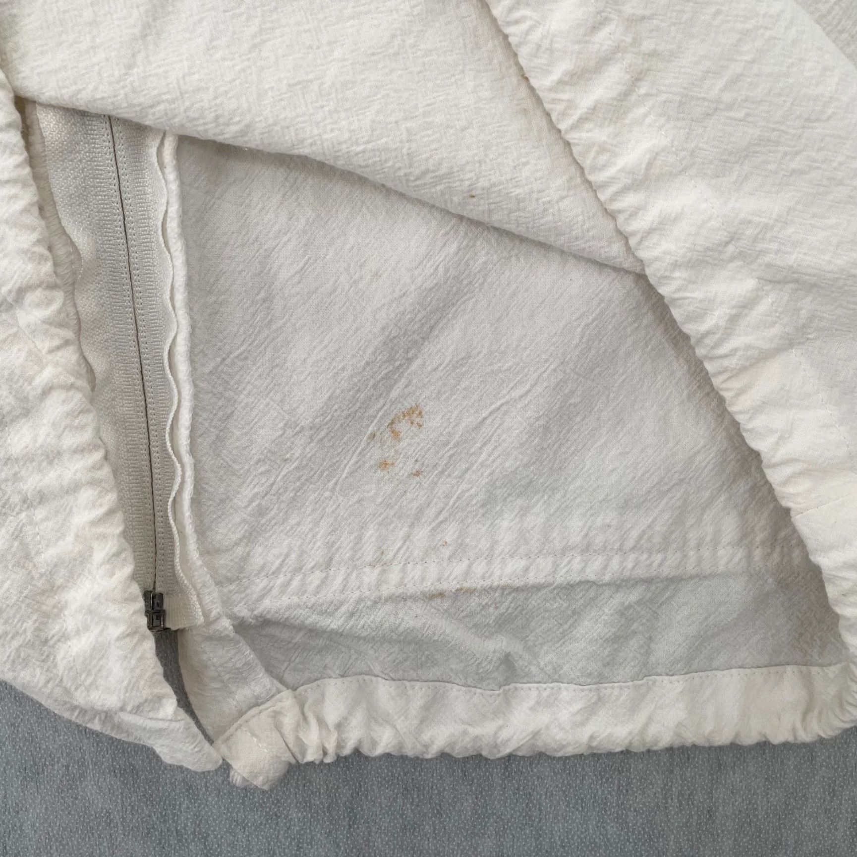 Vintage VINTAGE Cottonseed Florida Windbreaker Jacket Adult Small White Full Zip Hooded Pockets Mens S Size US S / EU 44-46 / 1 - 6 Thumbnail