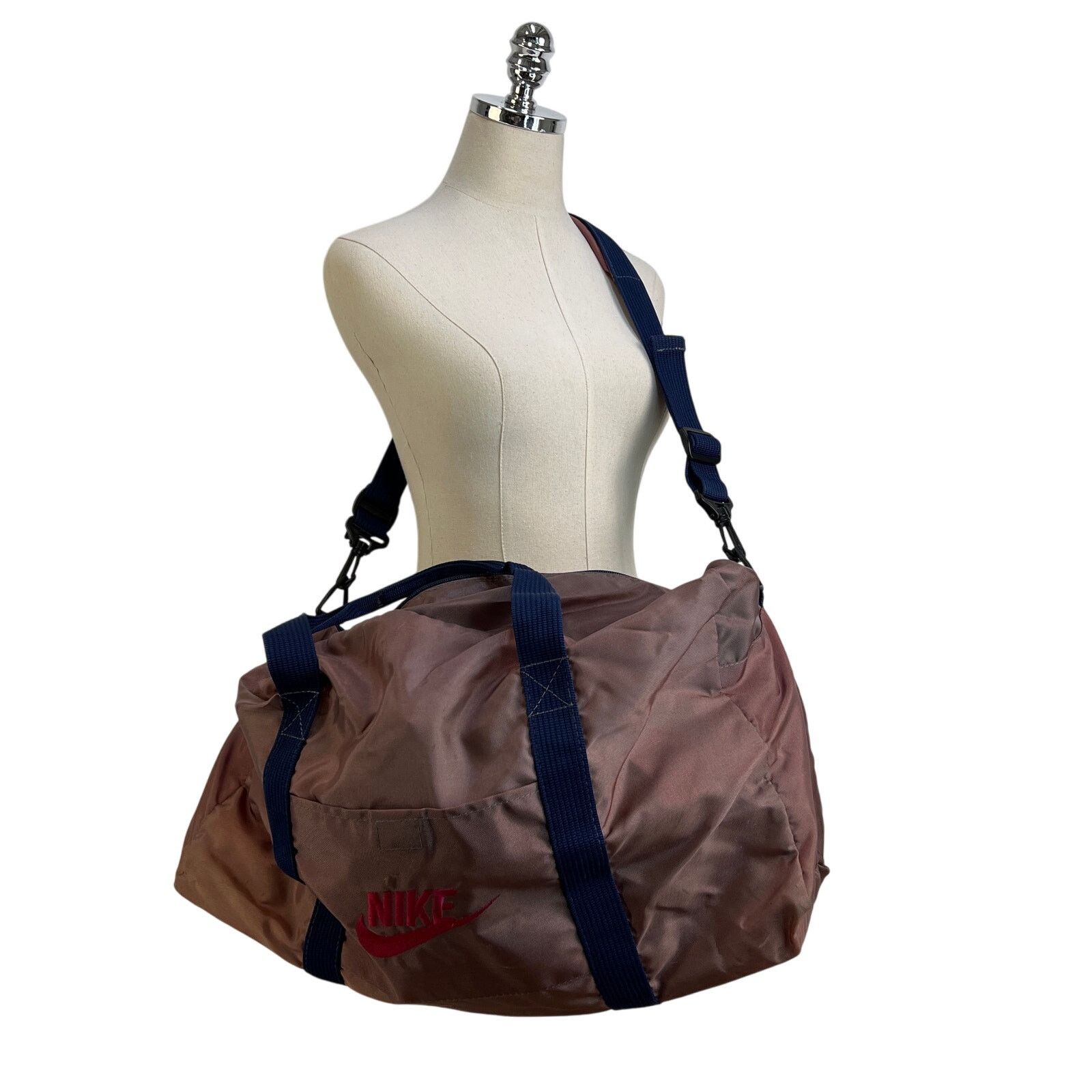 Nike × Vintage Vintage 80s Nike XL Duffle Bag Size ONE SIZE - 2 Thumbnail
