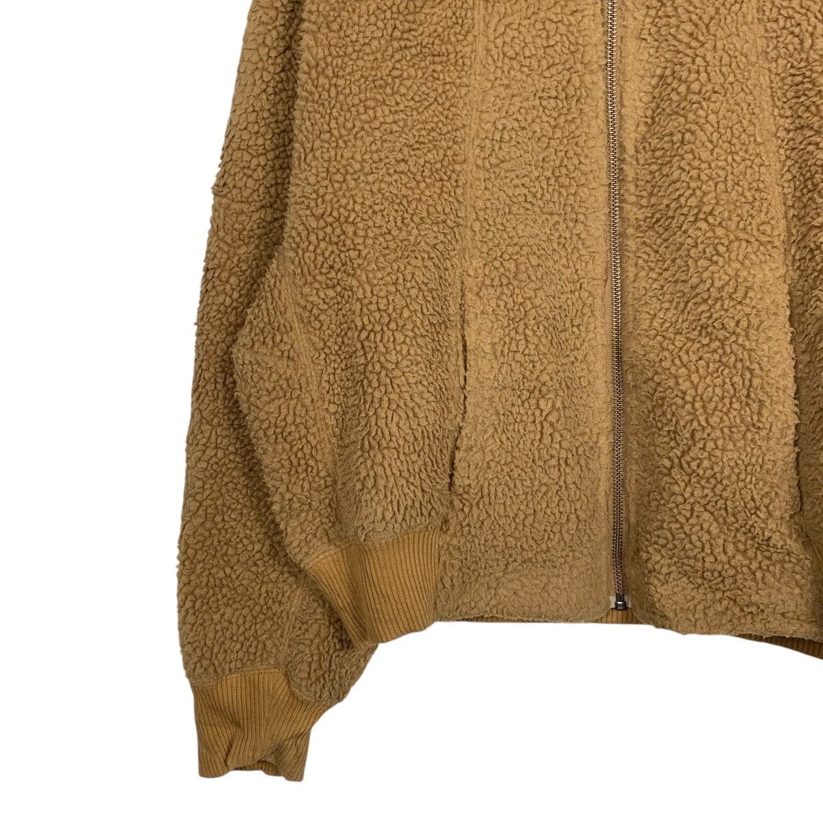 Christophe Lemaire Uniqlo U Lemaire Sherpa Brown Jacket Size US L / EU 52-54 / 3 - 3 Thumbnail