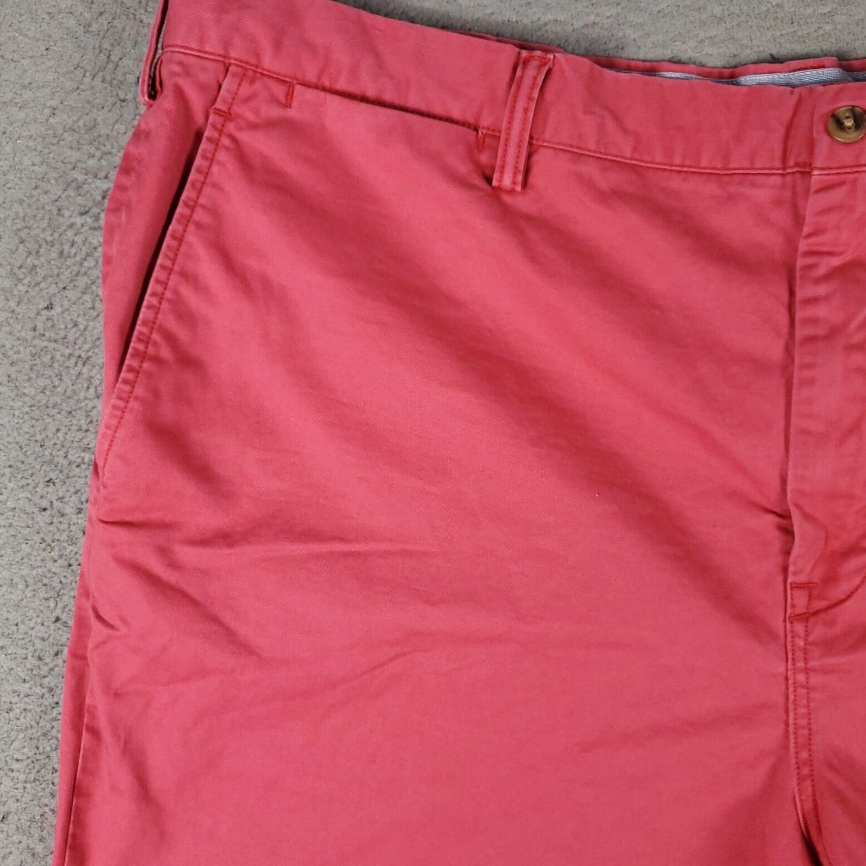 Ralph Lauren Ralph Lauren Chino Shorts Mens Size 42 Red Pony Logo Regular Fit Flat Front Cotton Size US 42 / EU 58 - 2 Thumbnail