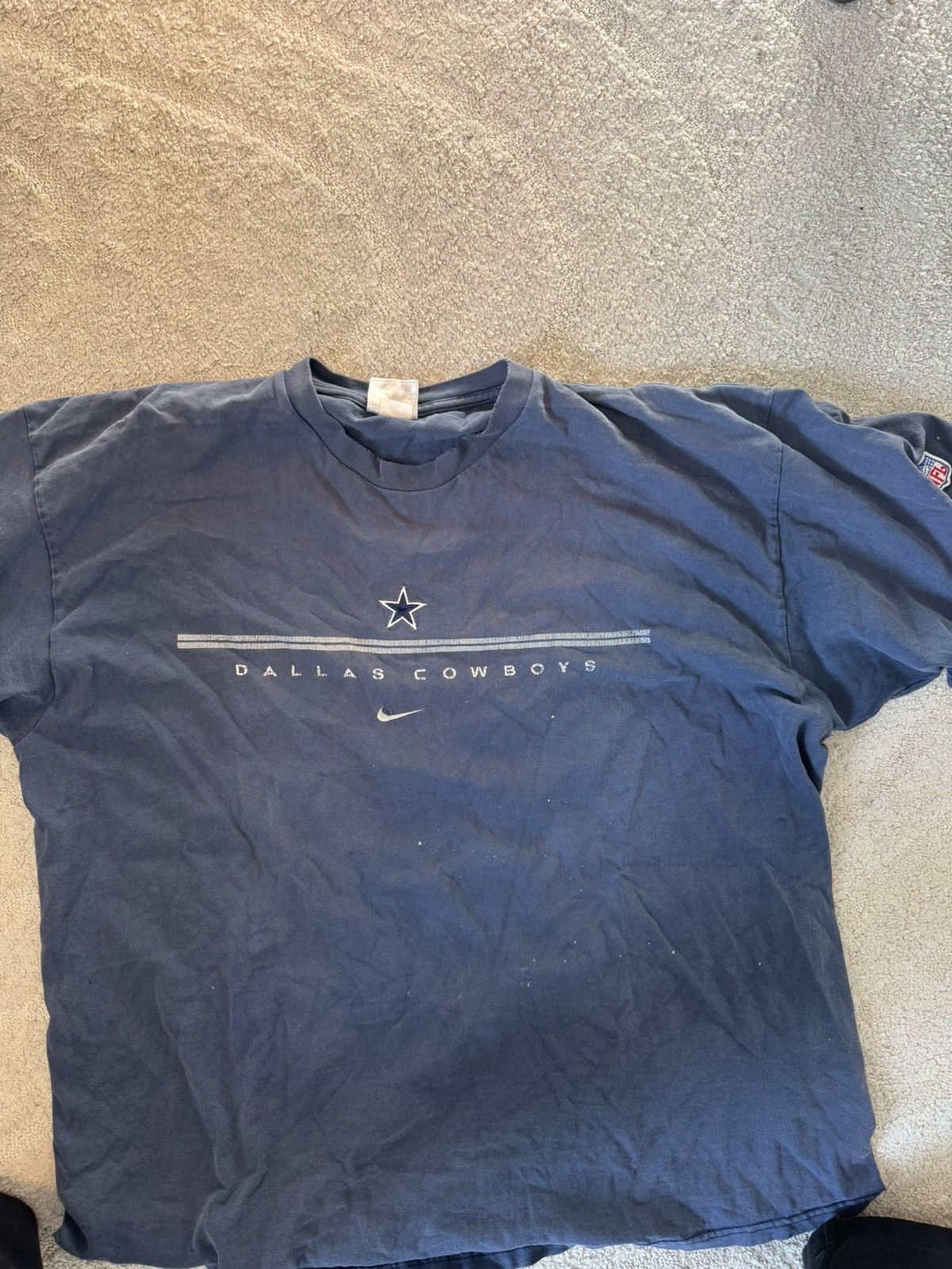 Nike Vintage NFL Dallas Cowboys Nike Center Swoosh Tee Size US XXL / EU 58 / 5 - 1 Thumbnail