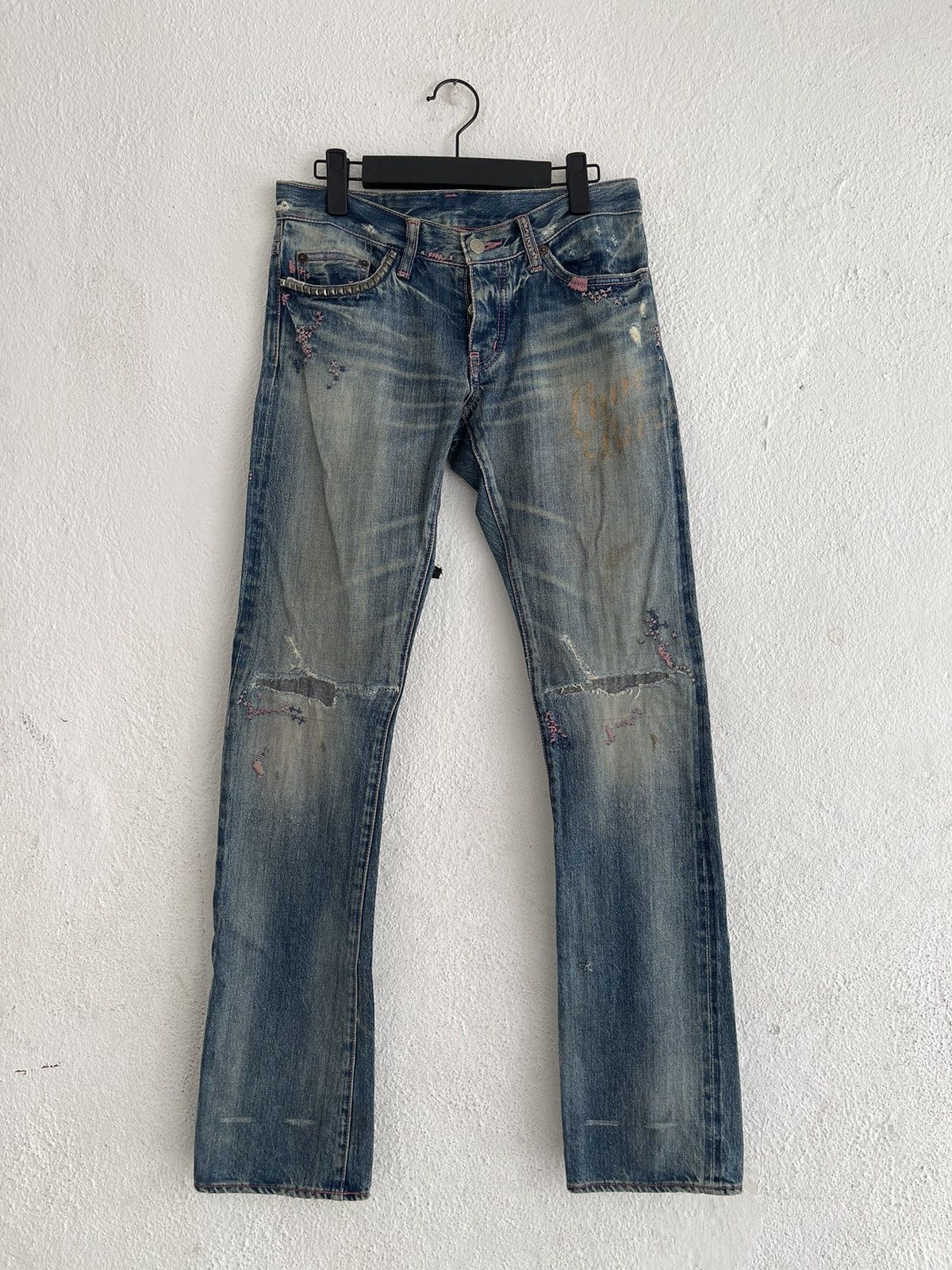 ☆超レア☆hysteric glamour JEANS Hysteric Glamour Hysteric Glamour Love Buzz Selvedge Jeans
