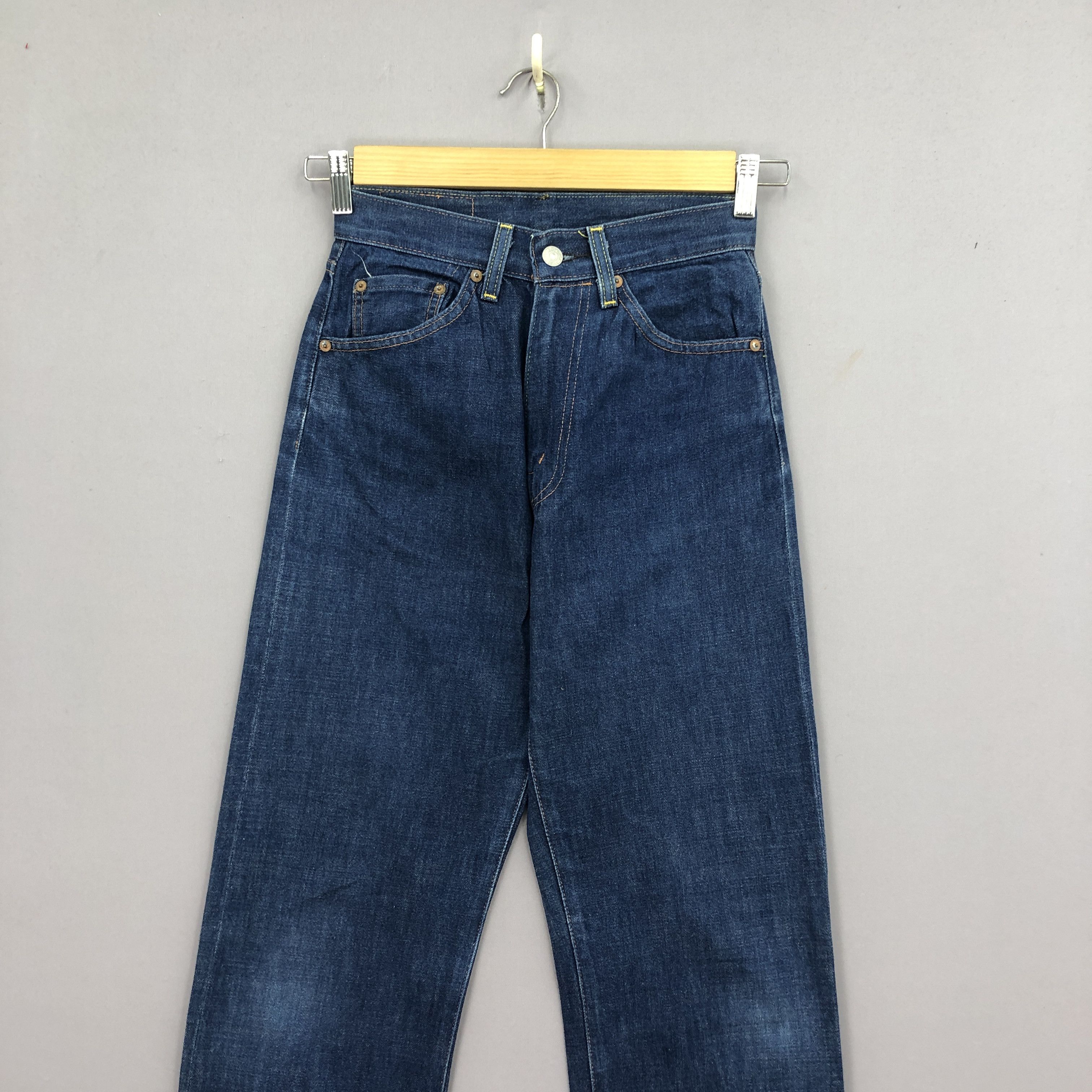 Levi's Vintage Levis 701 Selvedge Jeans Levi's Redline Denim Size 24" / US 00 / IT 34 - 3 Thumbnail