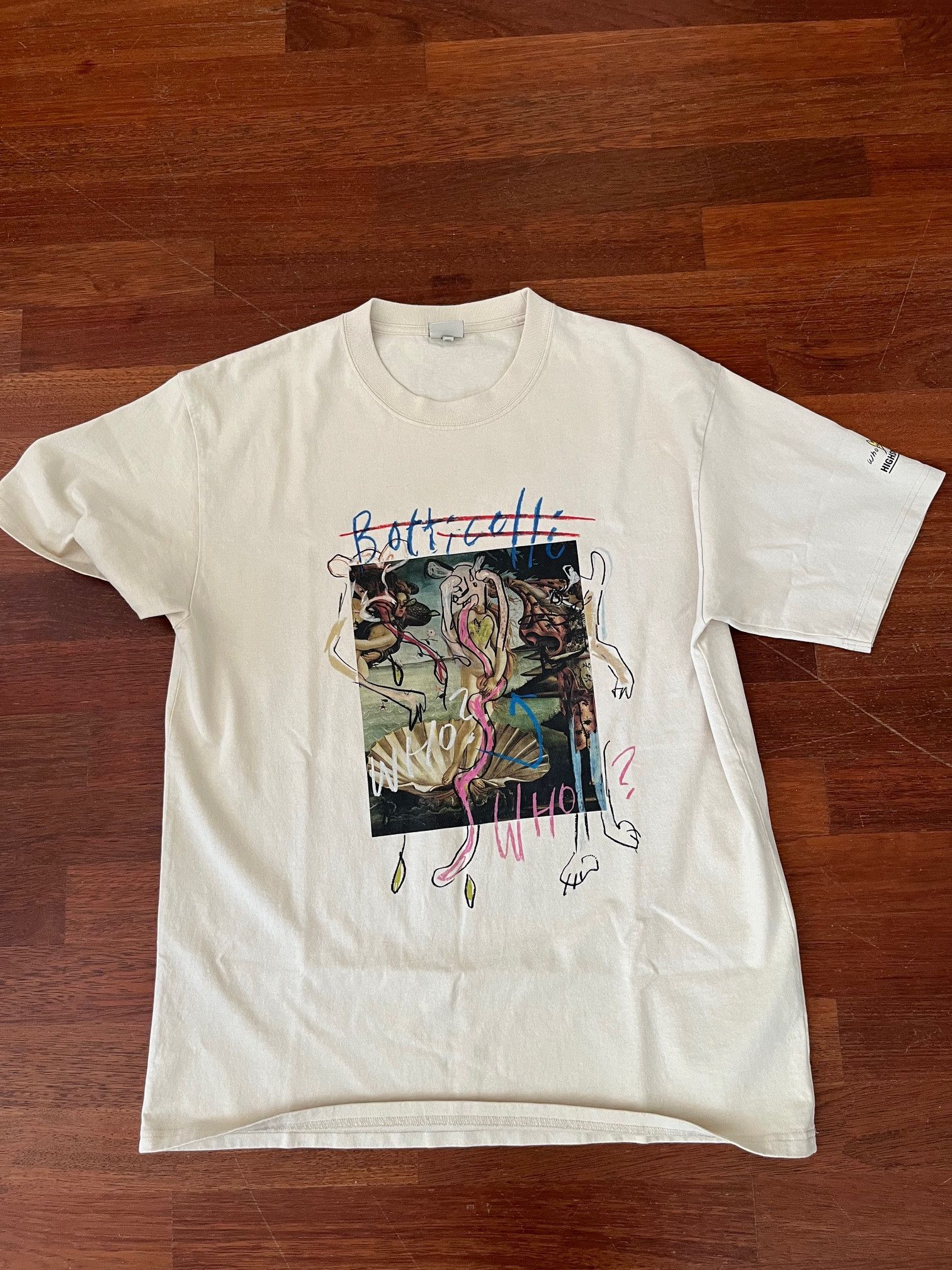 Highsnobiety Simon Fujiwara x Highsnobiety The Birth of Venus T-Shirt Size US XL / EU 56 / 4 - 5 Thumbnail