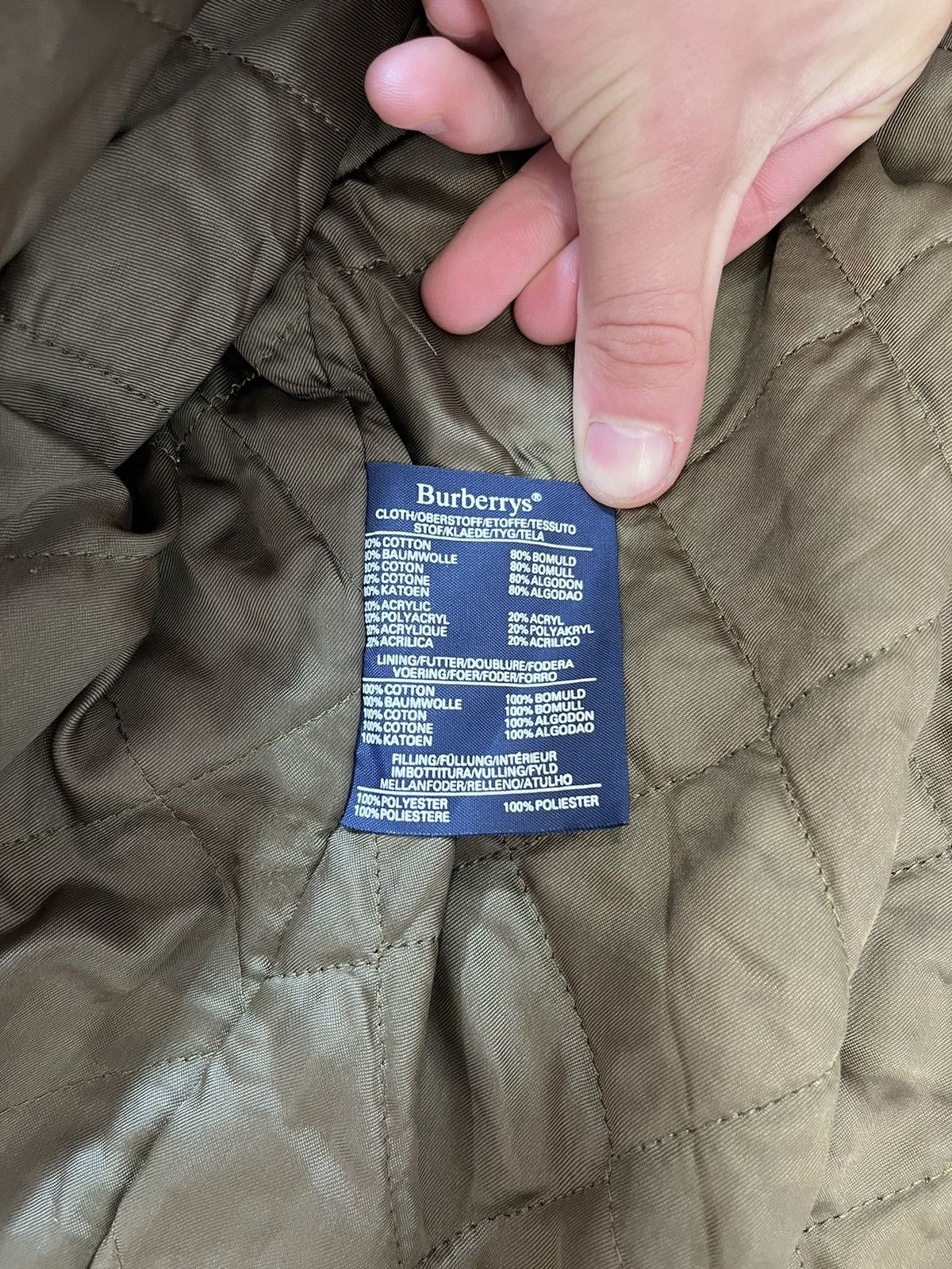 Burberry × Vintage Burberrys Mens Jacket Coat Vintage Size 54 Made In England Size US L / EU 52-54 / 3 - 7 Thumbnail