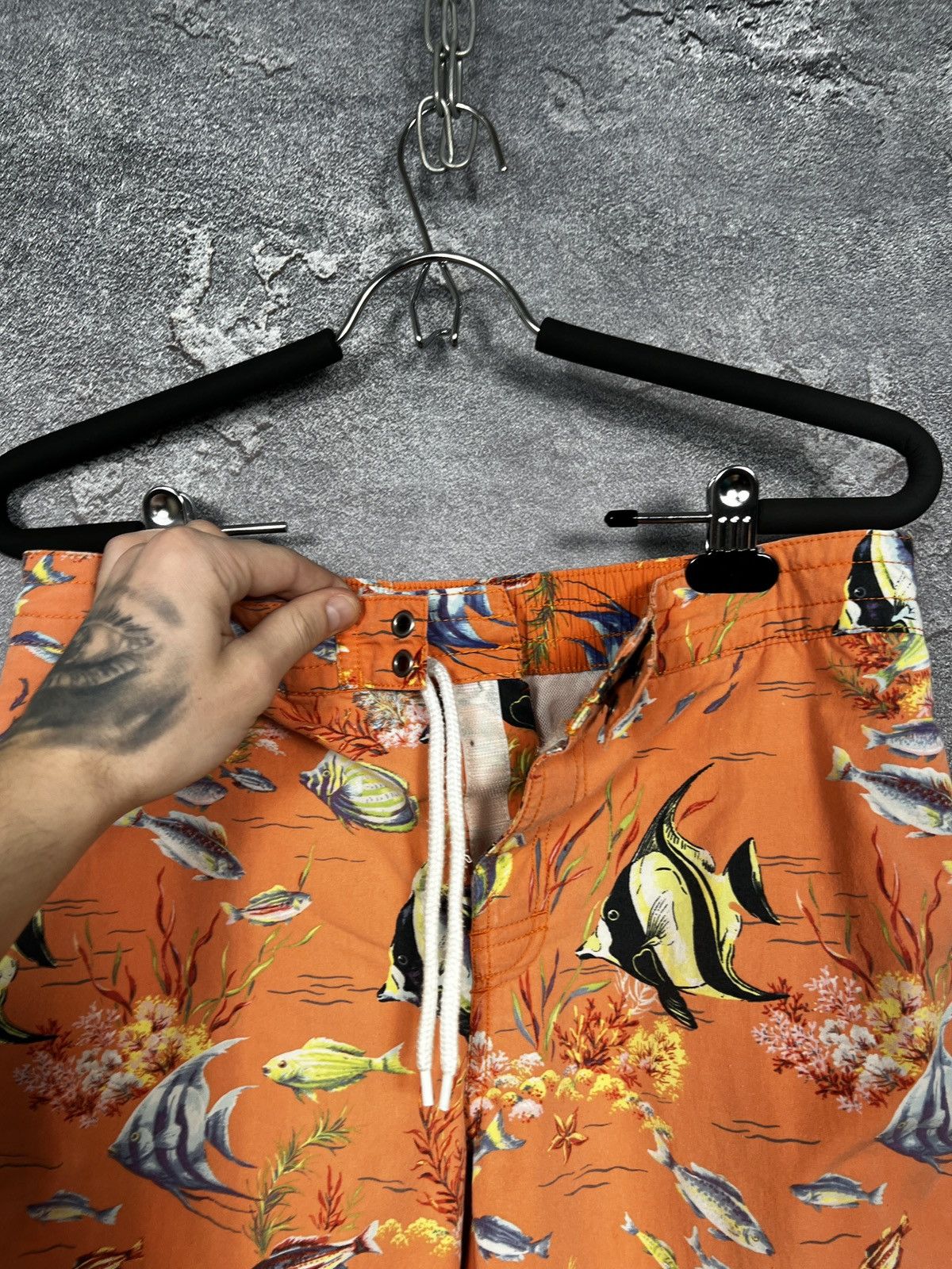 Polo Ralph Lauren Vintage Ralph Lauren All Over Fish Print Swim Shorts Size S Size US 30 / EU 46 - 6 Thumbnail