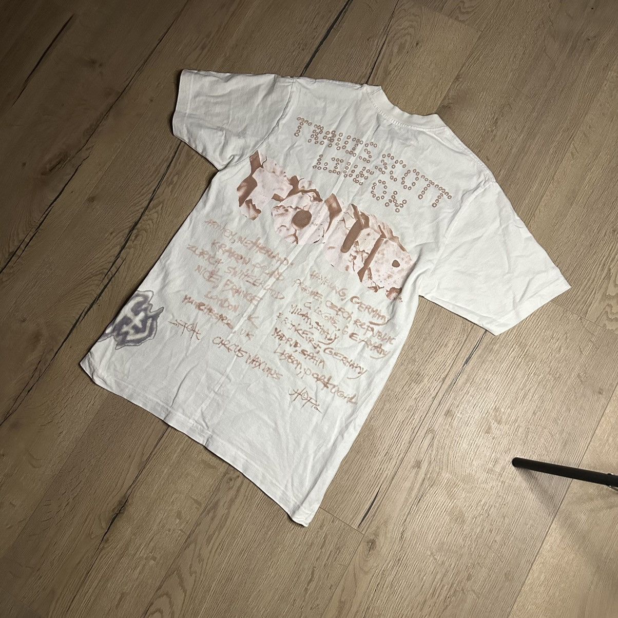 Travis Scott Travis Scott Graphic T-Shirt Size M Size US M / EU 48-50 / 2 - 9 Thumbnail