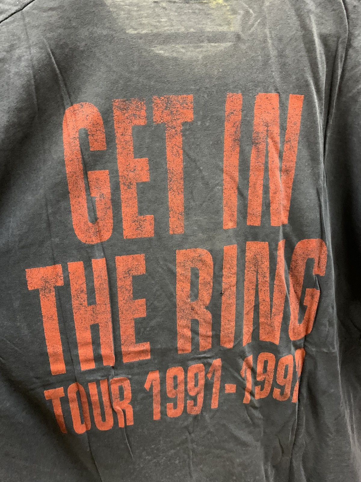 Guns N' Roses VINTAGE 1991 GUNS N ROSES CIVIL WAR GET IN THE RING TOUR TEE Size US L / EU 52-54 / 3 - 8 Thumbnail