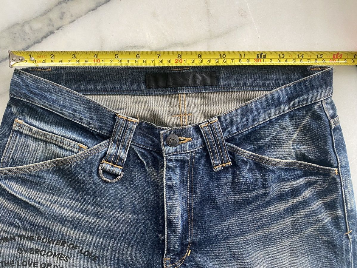 Roar Roar Crossgun Swarovski Distress Jeans Size US 31 - 15 Thumbnail