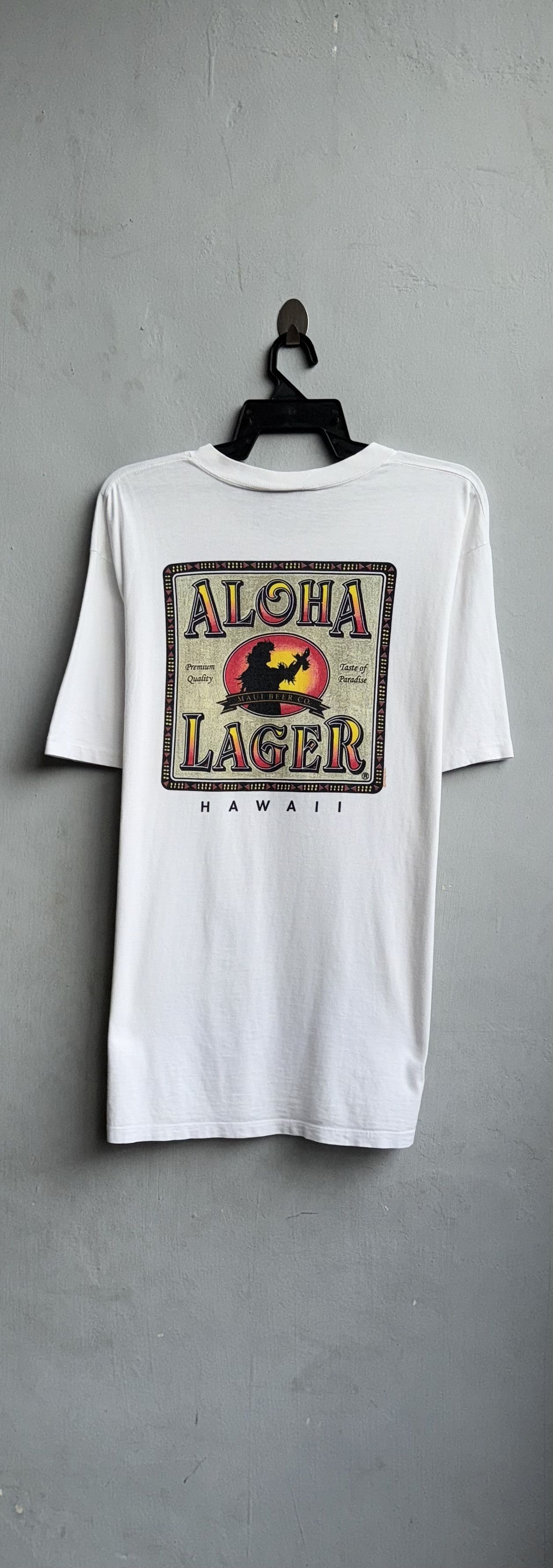 Vintage Beer Aloha Lager Vintage Shirt Size US L / EU 52-54 / 3 - 1 Thumbnail