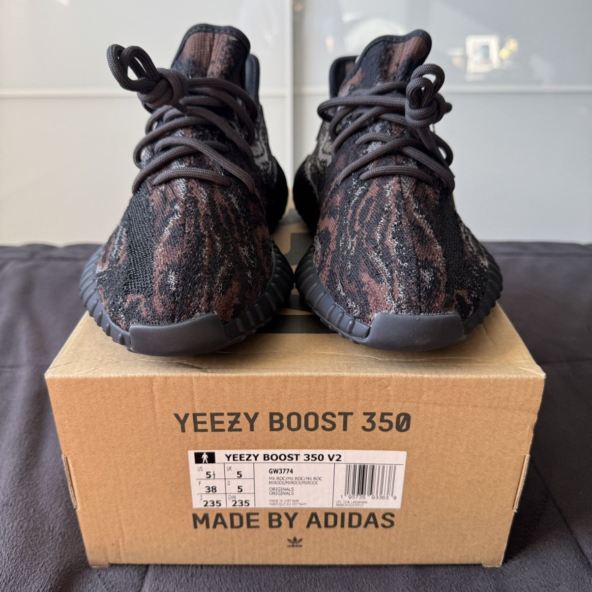 Adidas × Yeezy Yeezy Boost 350 V2 “Mx Rock” Size US 5.5 / EU 38 - 3 Thumbnail
