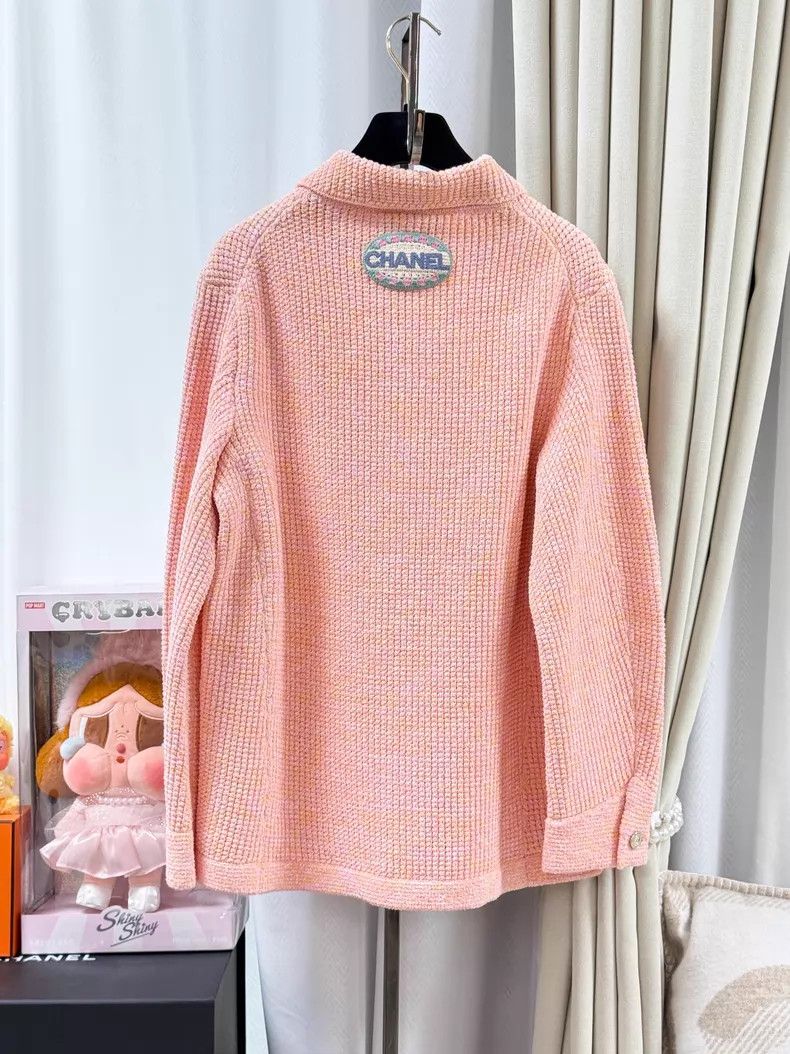Chanel Chanel Mixed-colour badge silhouette knitted cardigan jack Size XS / US 0-2 / IT 36-38 - 2 Thumbnail