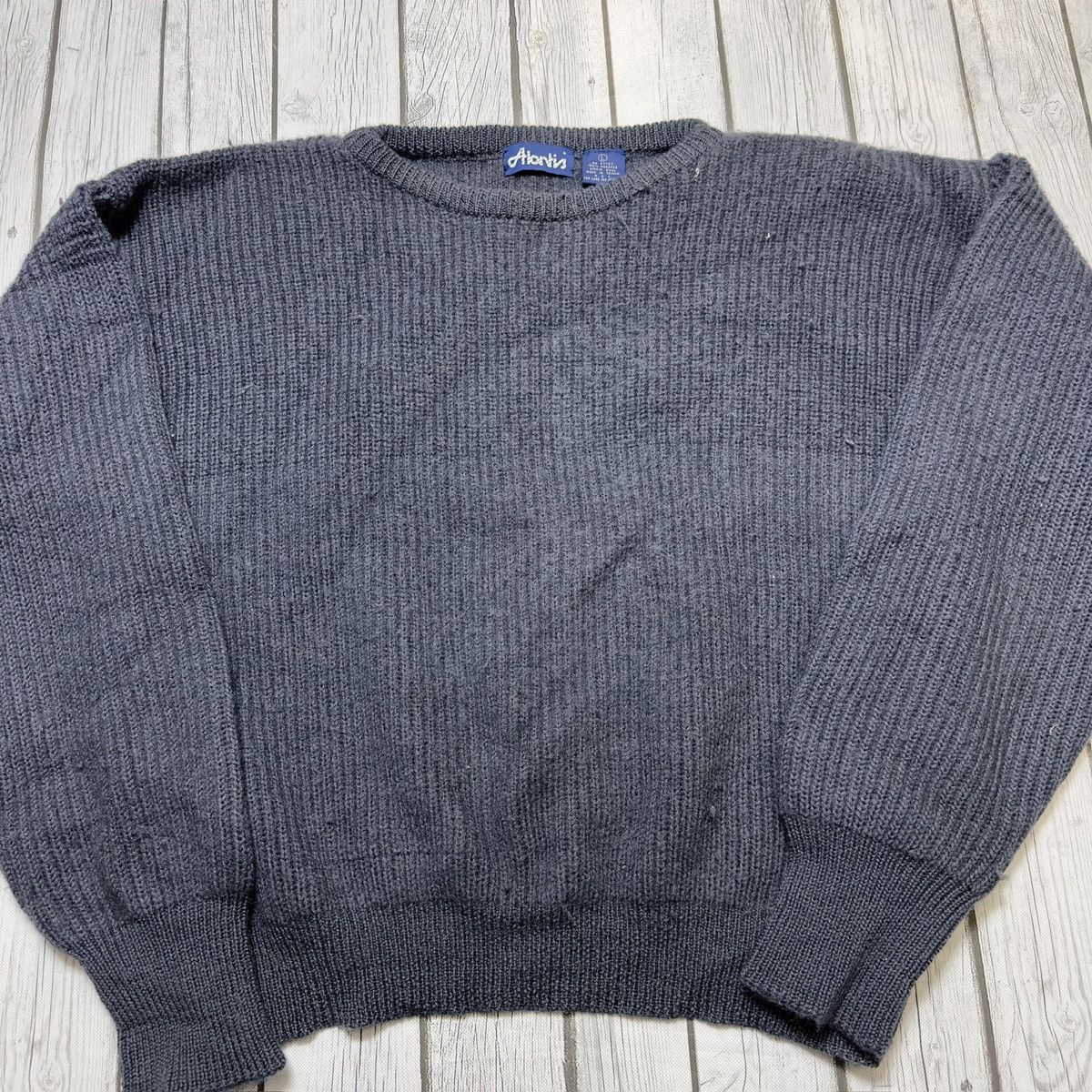Vintage Vintage Atlantis worsted wool sweater Size US L / EU 52-54 / 3 - 3 Thumbnail