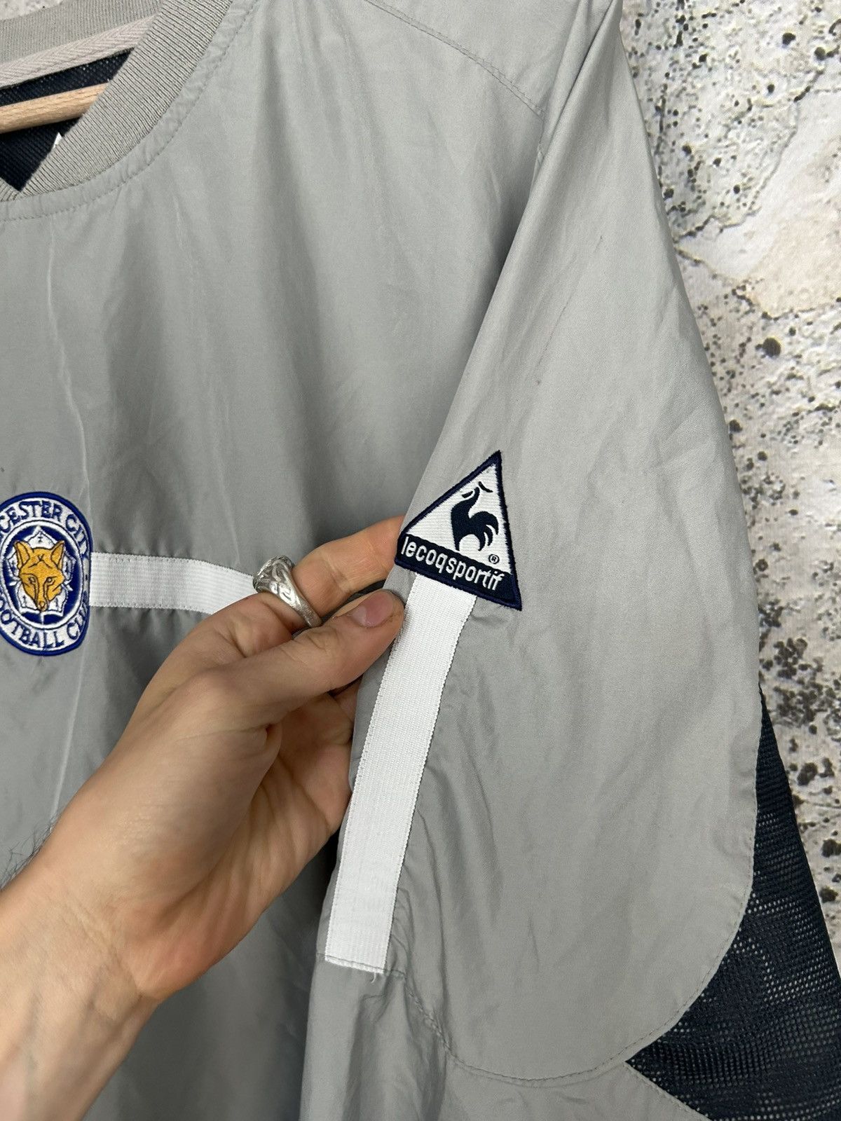 Le Coq Sportif Le Coq Sportif Leicester Football Soccer Jacket Training Size US XL / EU 56 / 4 - 4 Thumbnail