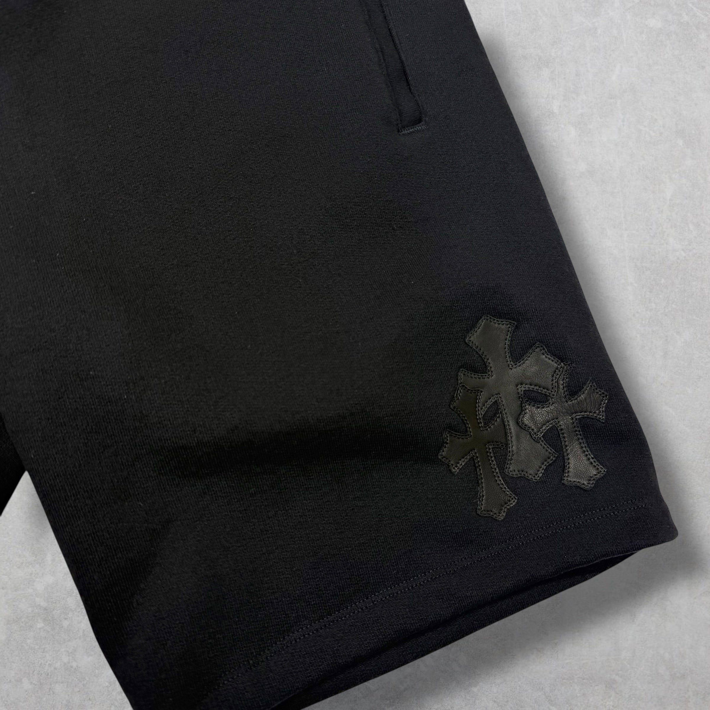 Chrome Hearts Chrome Hearts Paper Jam Cross Patch Sweatshorts XXL Size US 26 / EU 42 - 3 Thumbnail