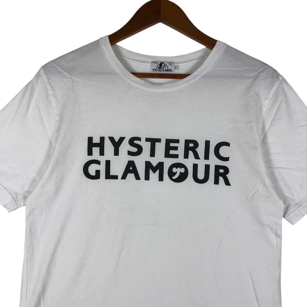 Hysteric Glamour HYSTERIC GLAMOUR Big Logo Spellout T-Shirt Size US S / EU 44-46 / 1 - 2 Thumbnail